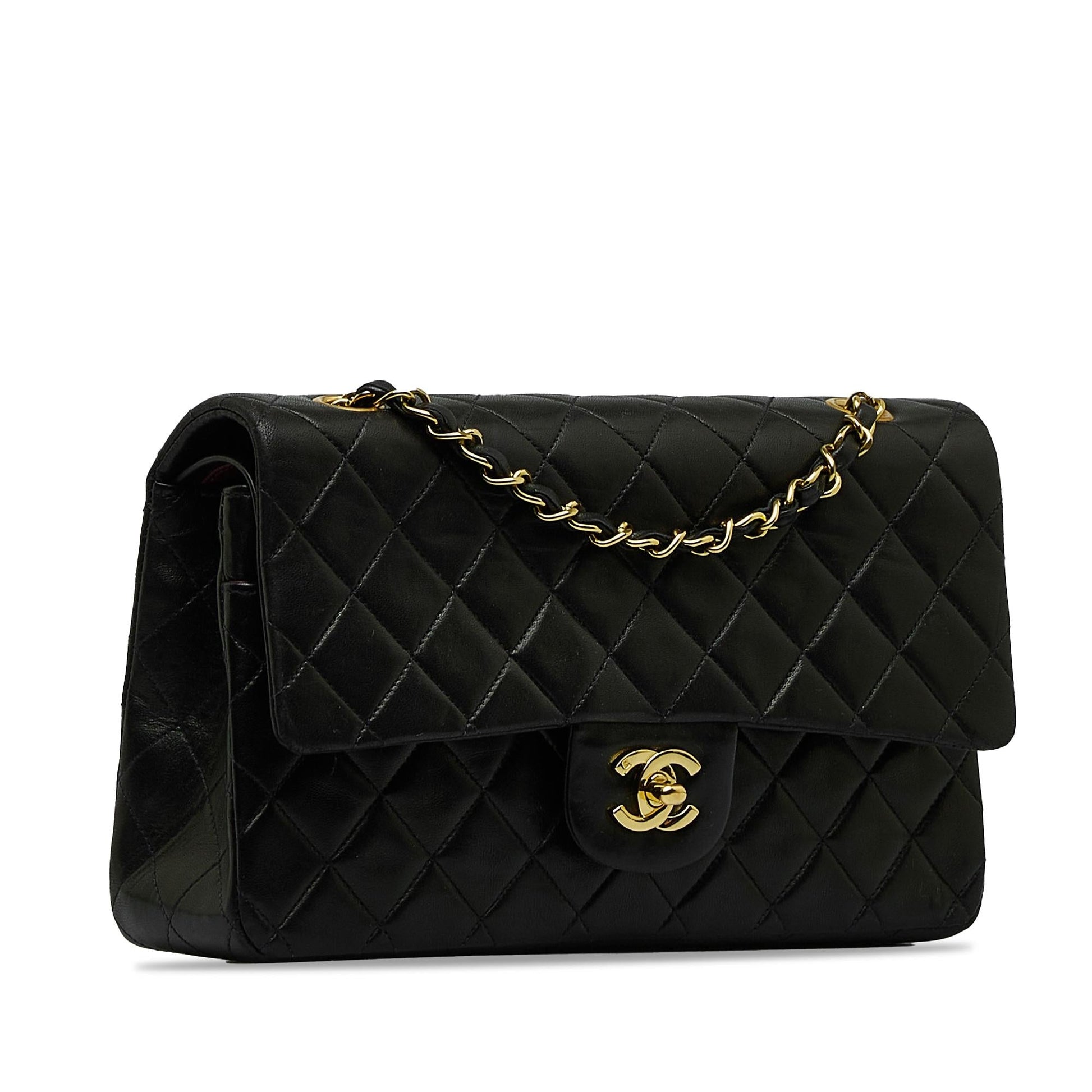 Chanel Classic Lambskin Double Flap SHG-veZ7dq Handbag