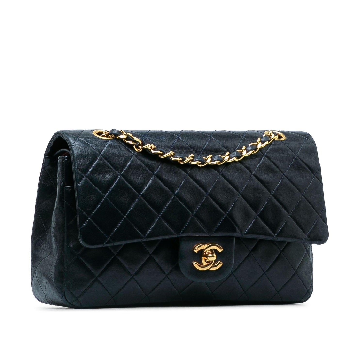 Chanel Medium Classic Lambskin Double Flap ( ) Bag