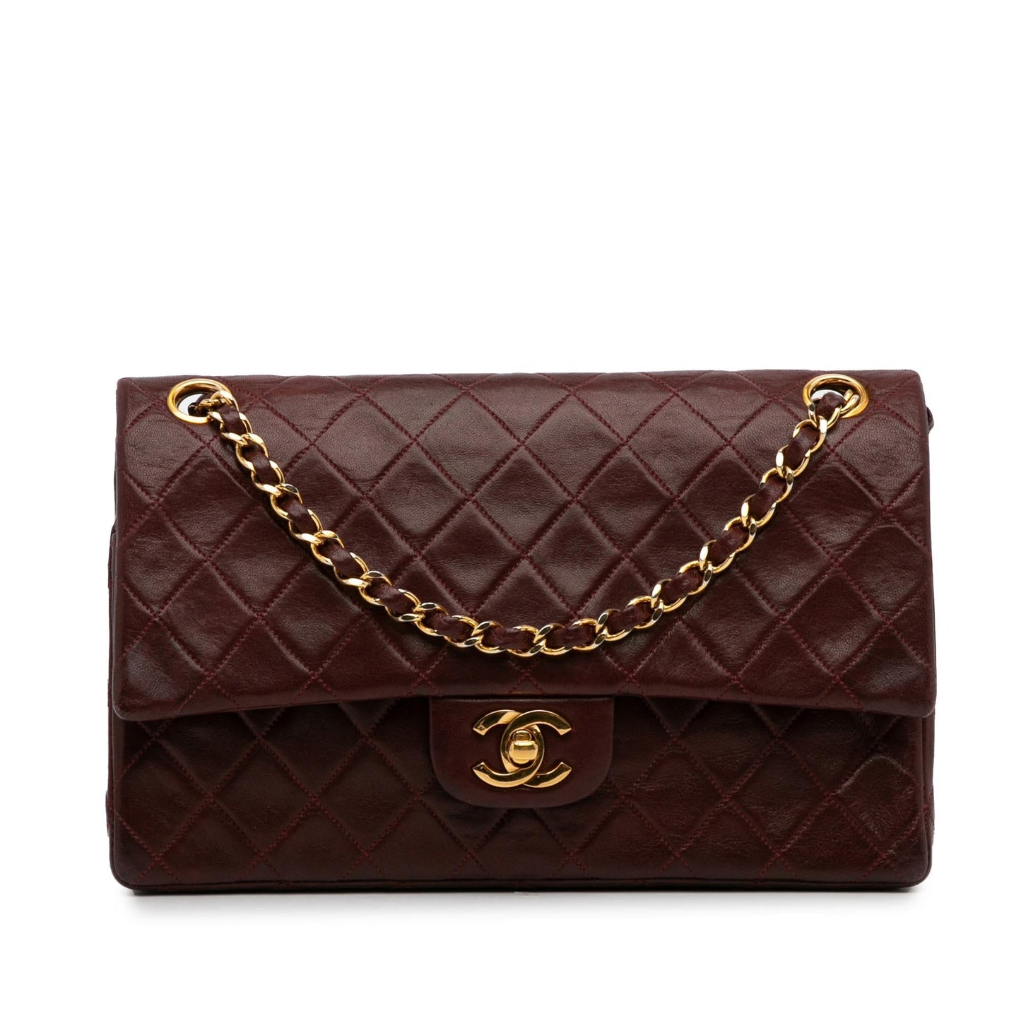 Chanel Classic Lambskin Double Flap SHG-qIrAFZ Handbag