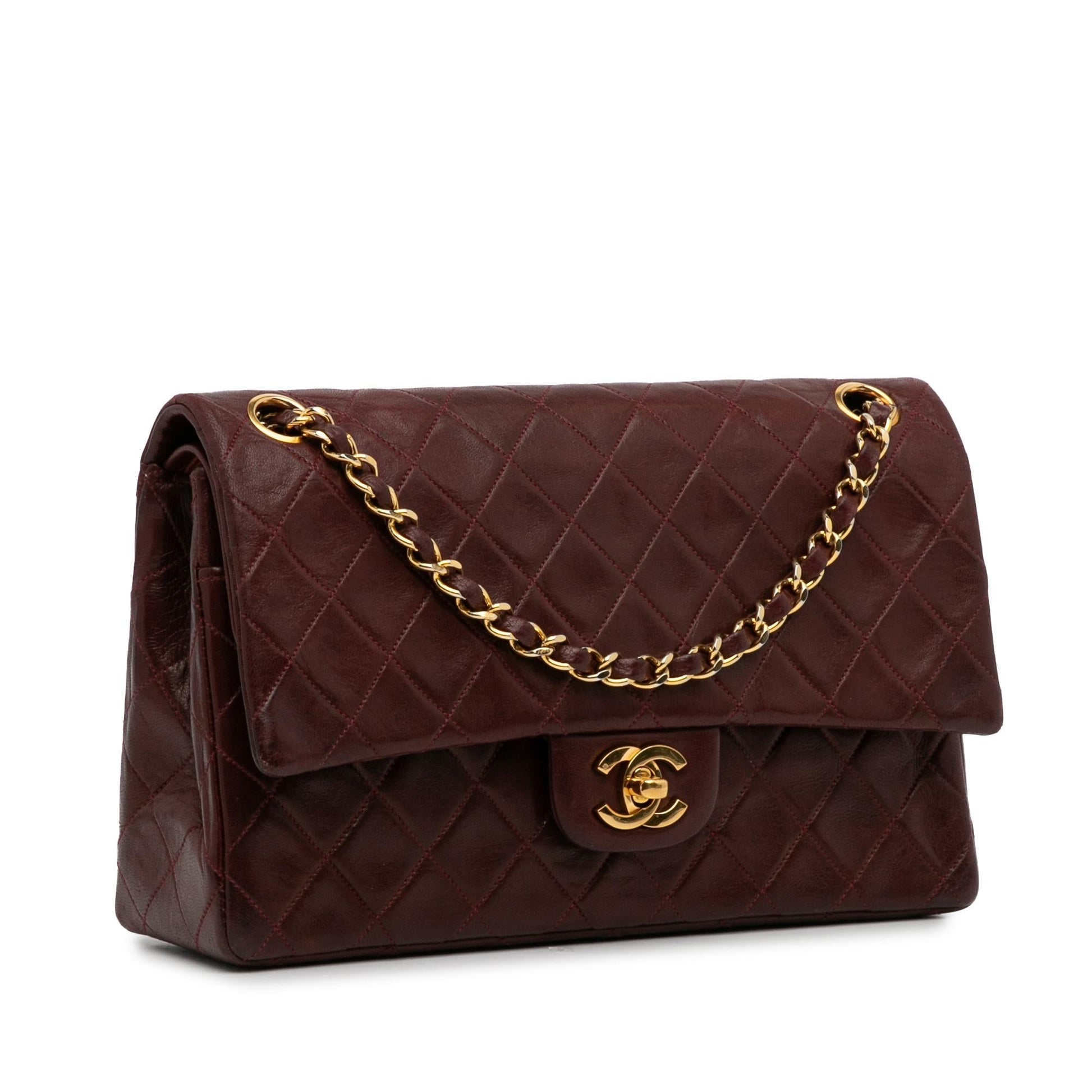 Chanel Classic Lambskin Double Flap SHG-qIrAFZ Handbag