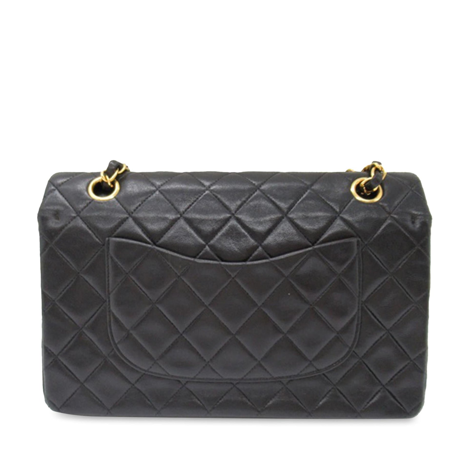 Chanel Medium Classic Lambskin Double Flap (Shg-Lrclou) Bag