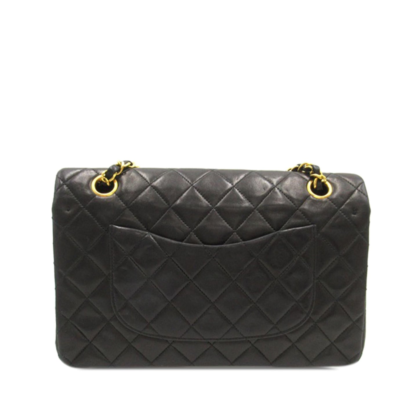 Chanel Medium Classic Lambskin Double Flap (Shg-Tjeubt) Bag