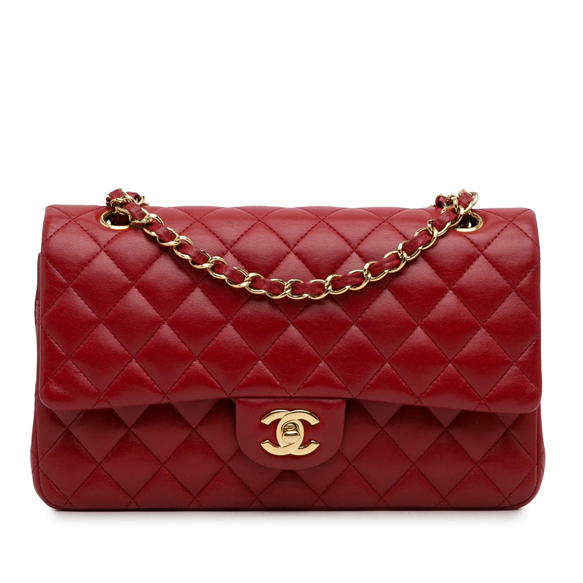 Chanel Classic Lambskin Double Flap SHG-gYfL1h Handbag