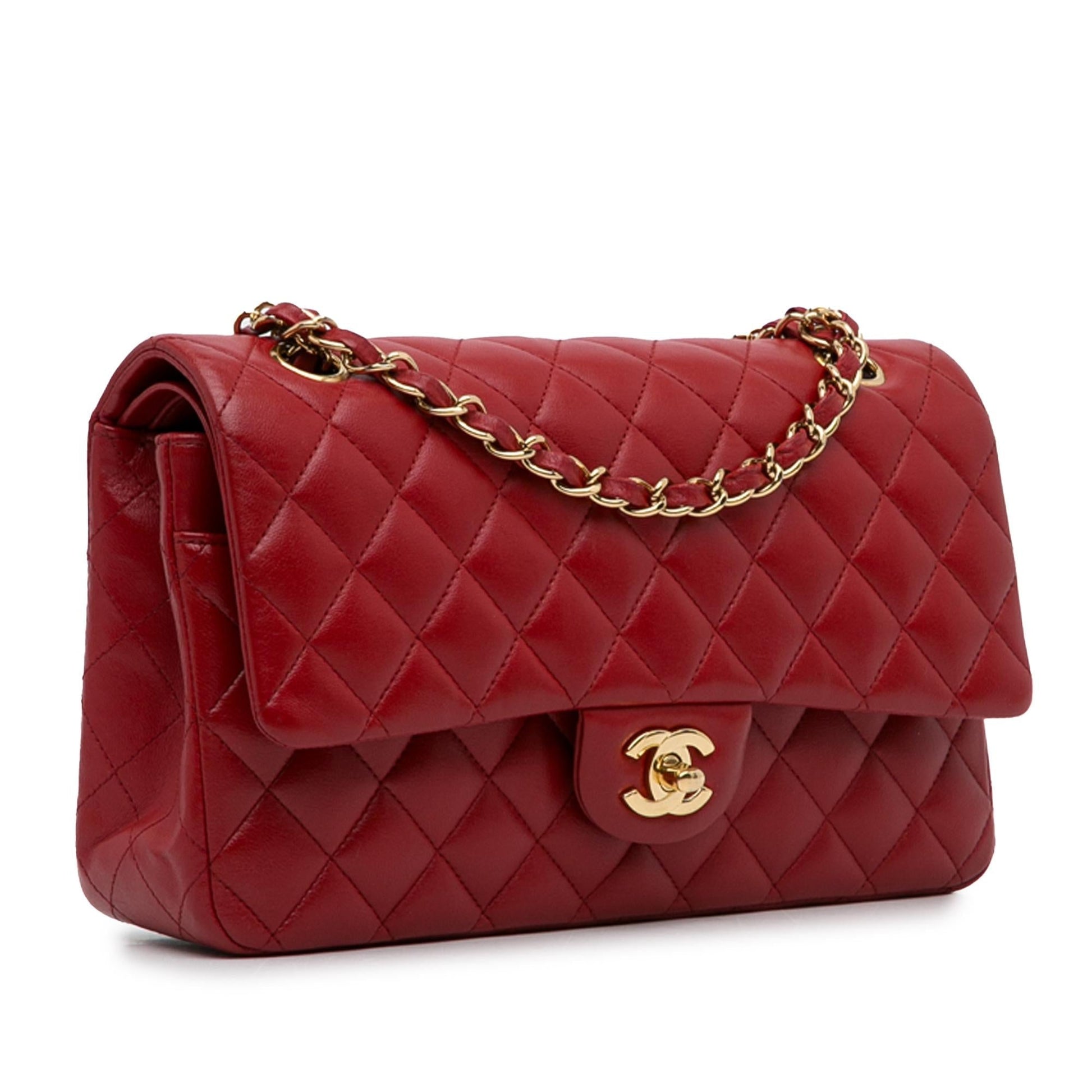 Chanel Classic Lambskin Double Flap SHG-gYfL1h Handbag
