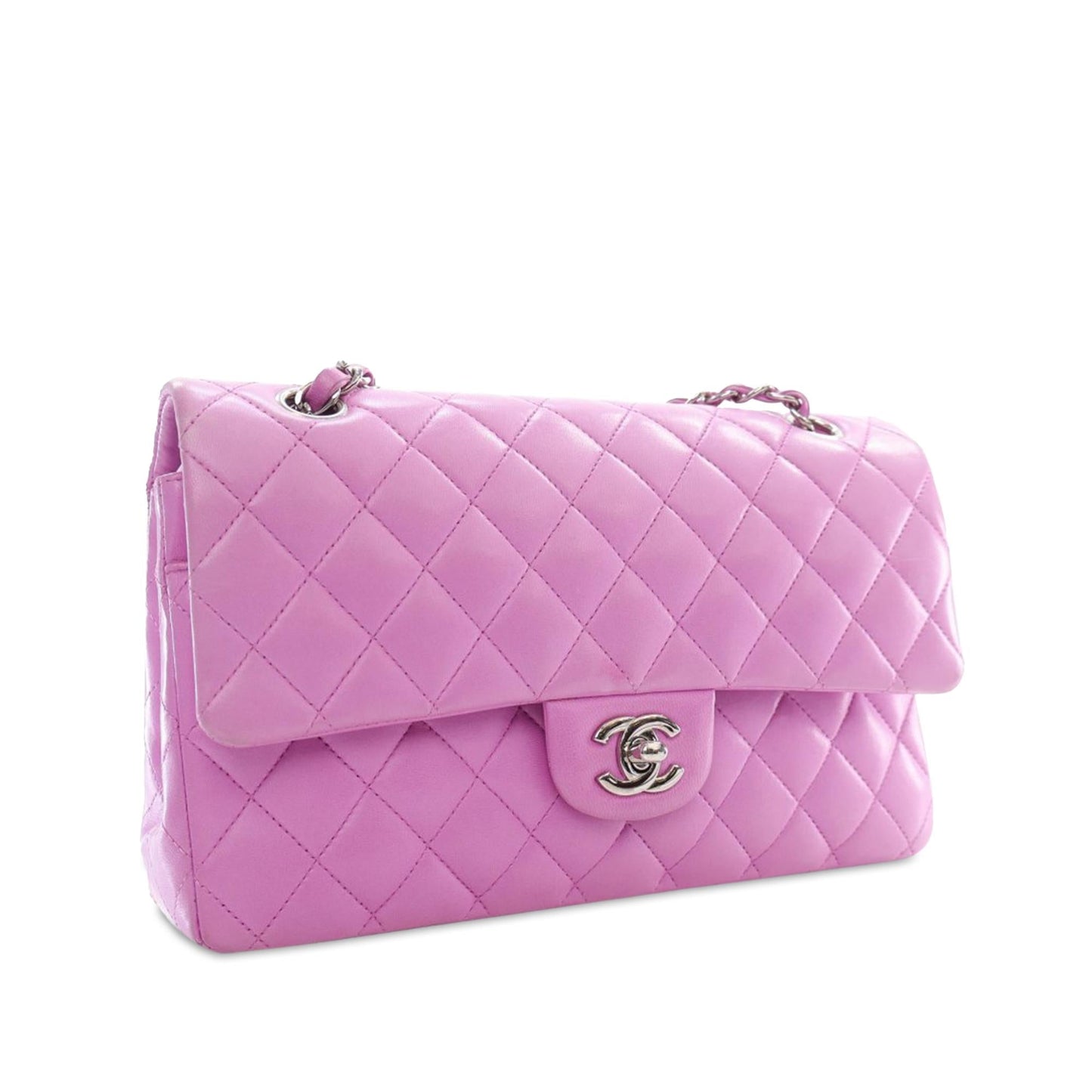 Chanel Classic Lambskin Double Flap SHG-JP2fgW Handbag