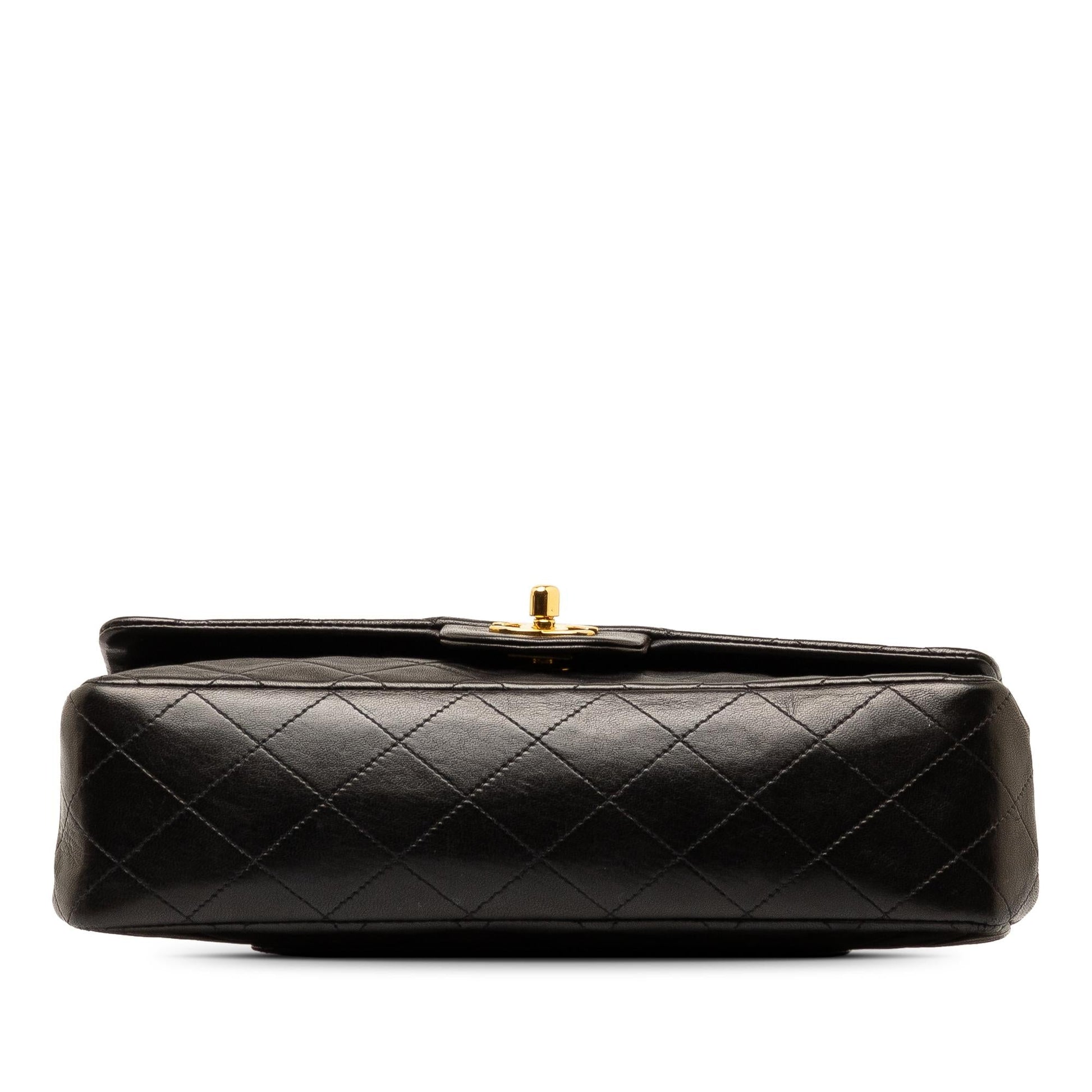 Chanel Medium Classic Lambskin Double Flap (SHG-9q5wHq)