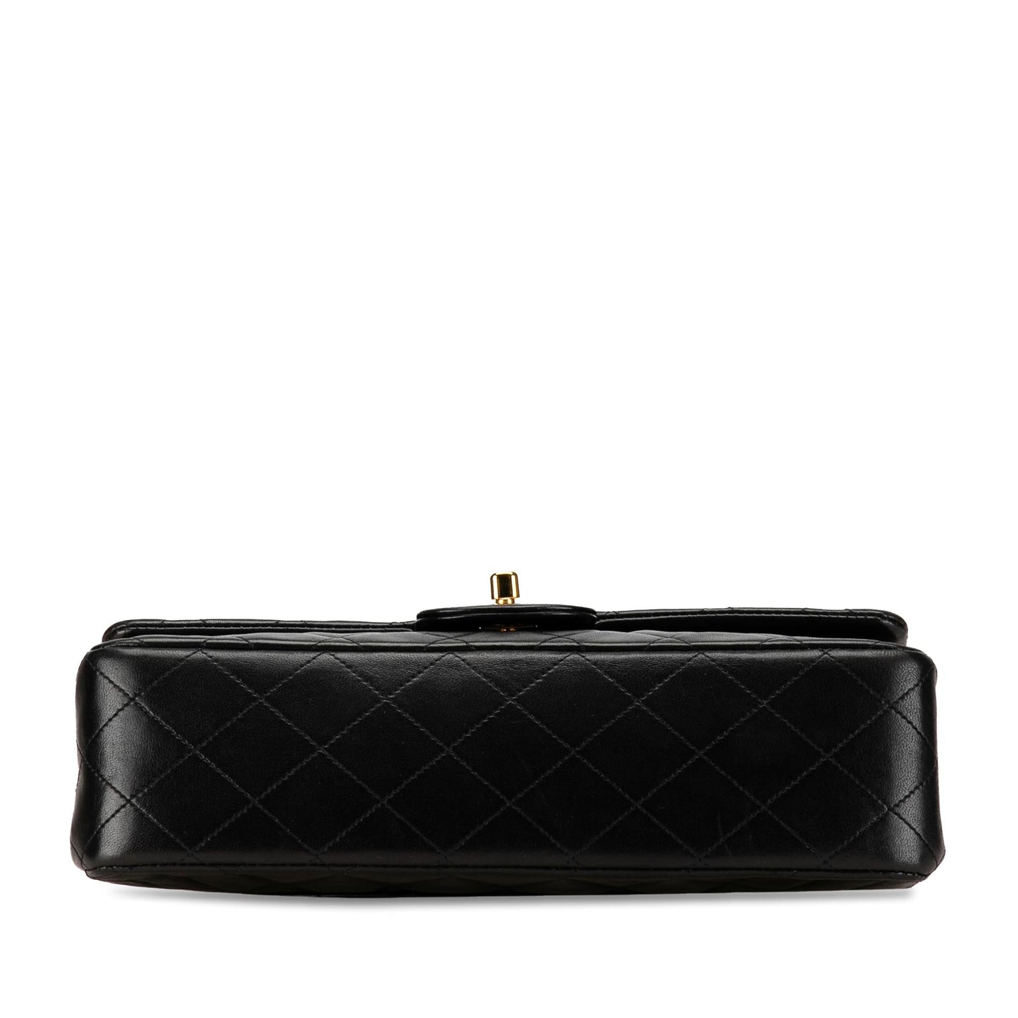 Chanel Medium Classic Lambskin Double Flap (SHG-U6XslK)