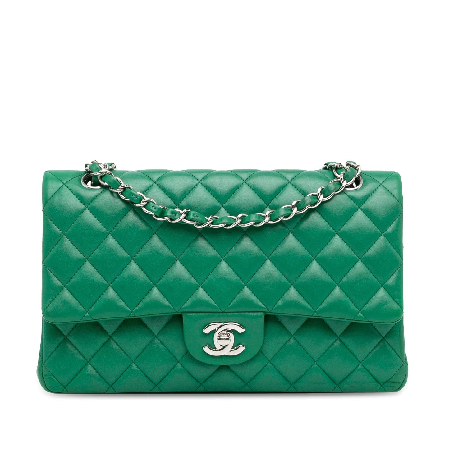 Chanel Medium Classic Lambskin Double Flap (Shg-Dugyw7) Bag