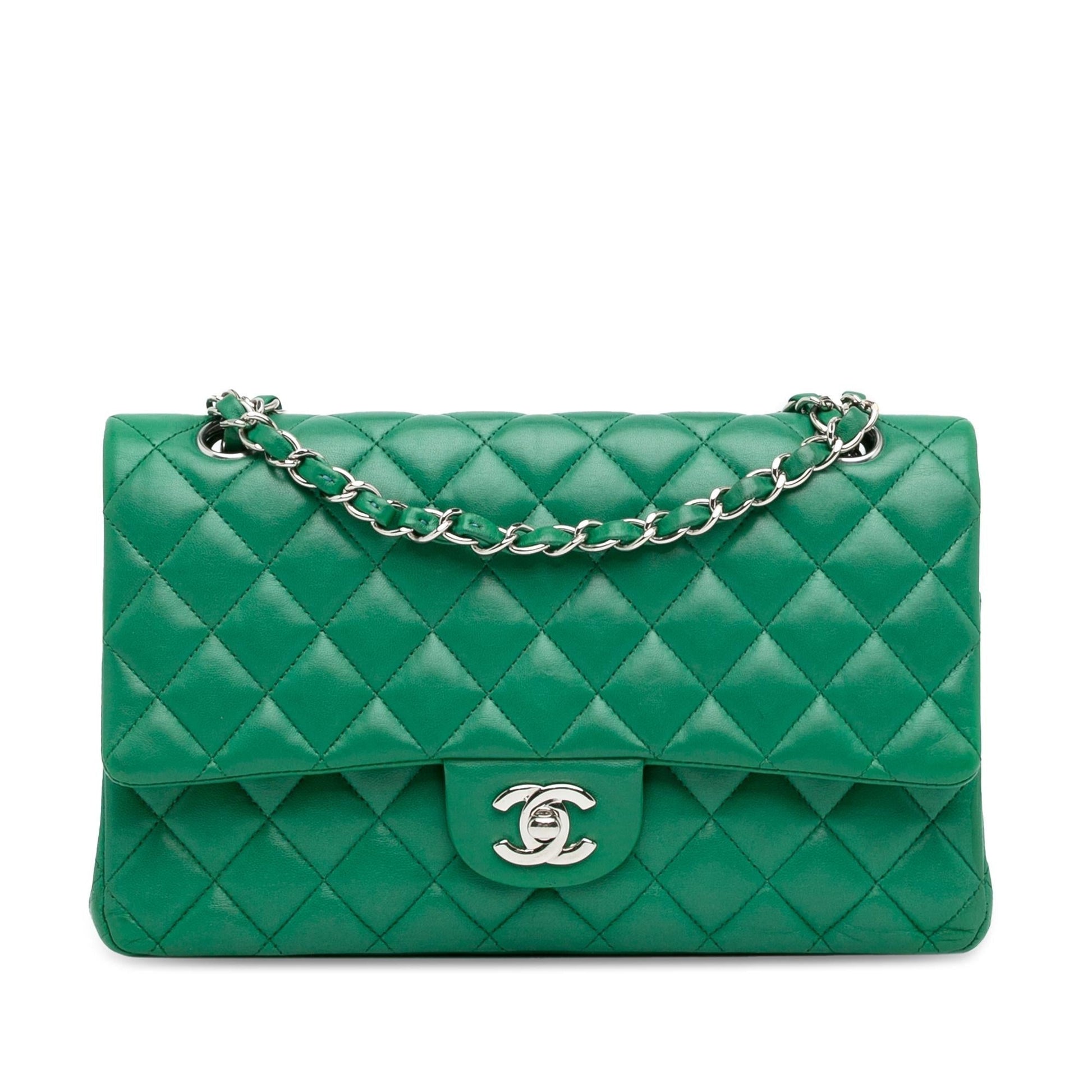 Chanel Medium Classic Lambskin Double Flap (Shg-Dugyw7) Bag