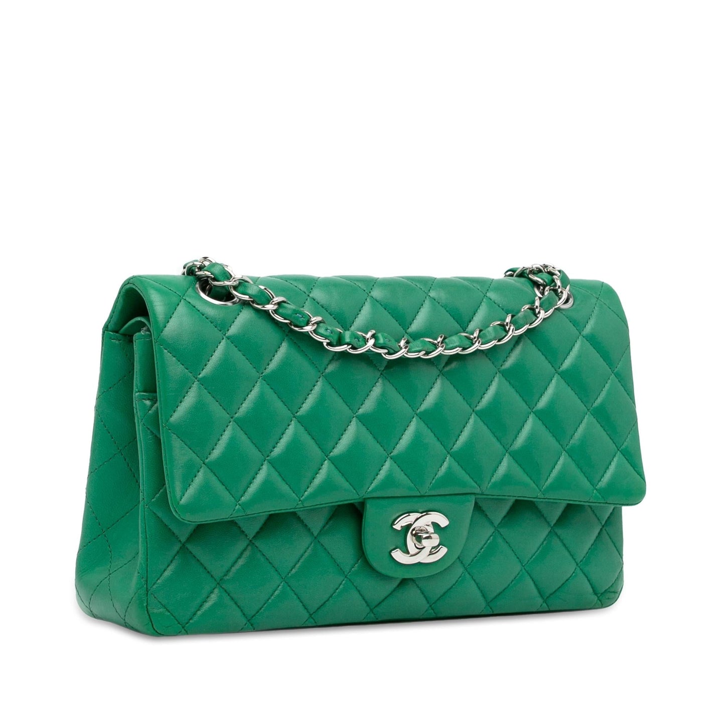 Chanel Medium Classic Lambskin Double Flap (Shg-Dugyw7) Bag