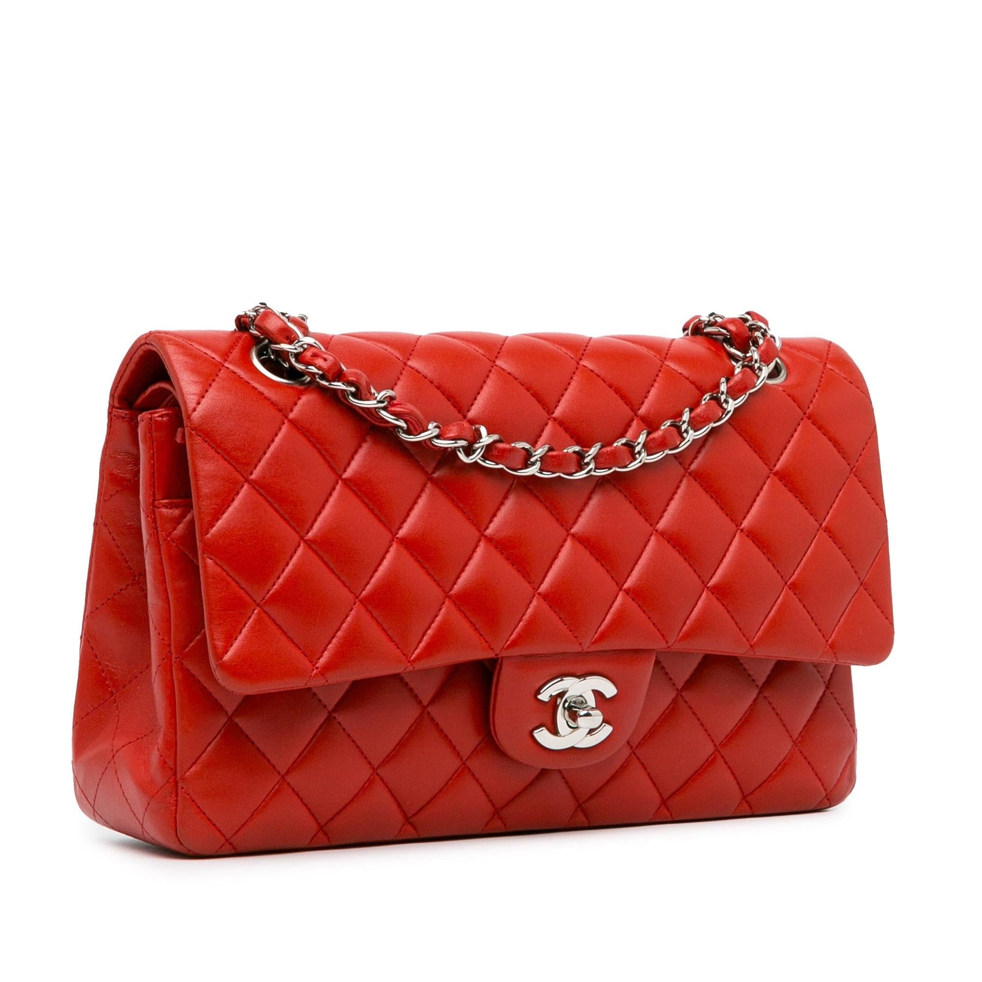Chanel Classic Lambskin Double Flap SHG-RvTPyZ Handbag
