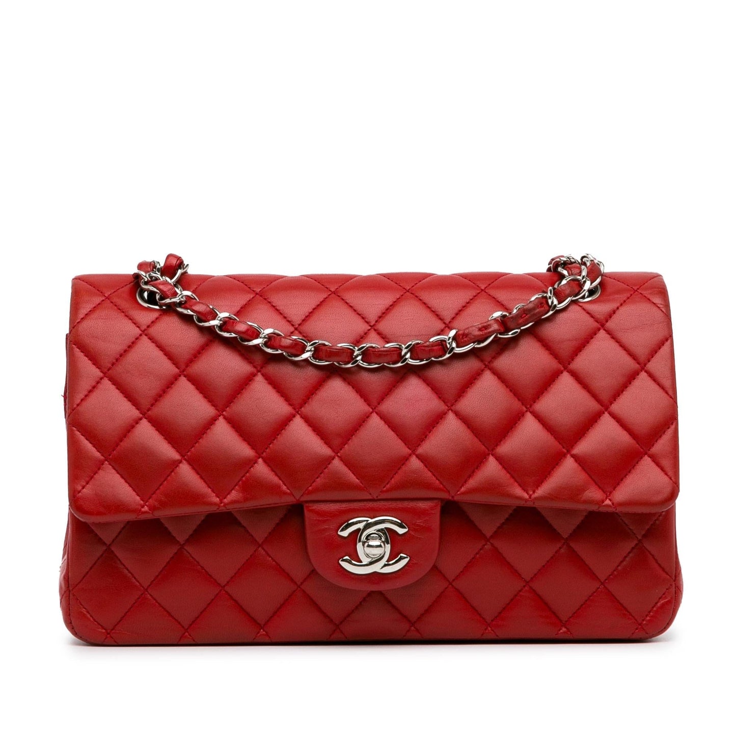 Chanel Medium Classic Lambskin Double Flap (Shg-Jiguz1) Bag