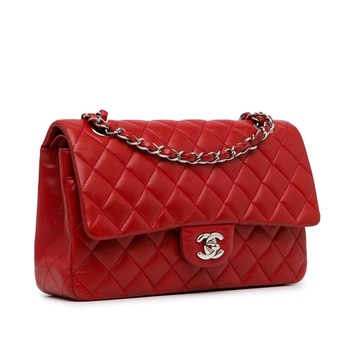 Chanel Medium Classic Lambskin Double Flap (Shg-Jiguz1) Bag