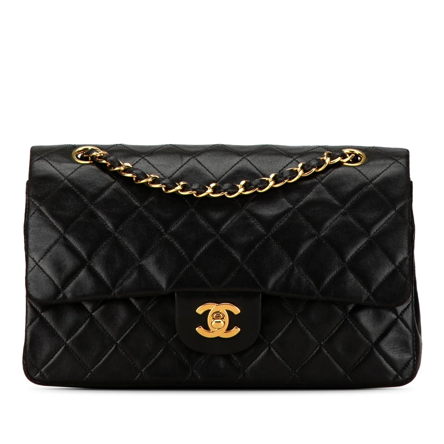 Chanel Medium Classic Lambskin Double Flap (Shg-Z3Gjkh) Bag