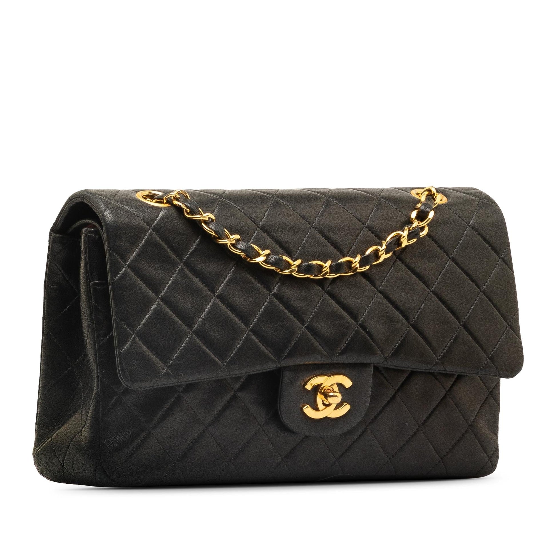 Chanel Classic Lambskin Double Flap SHG-zFe3qn Handbag