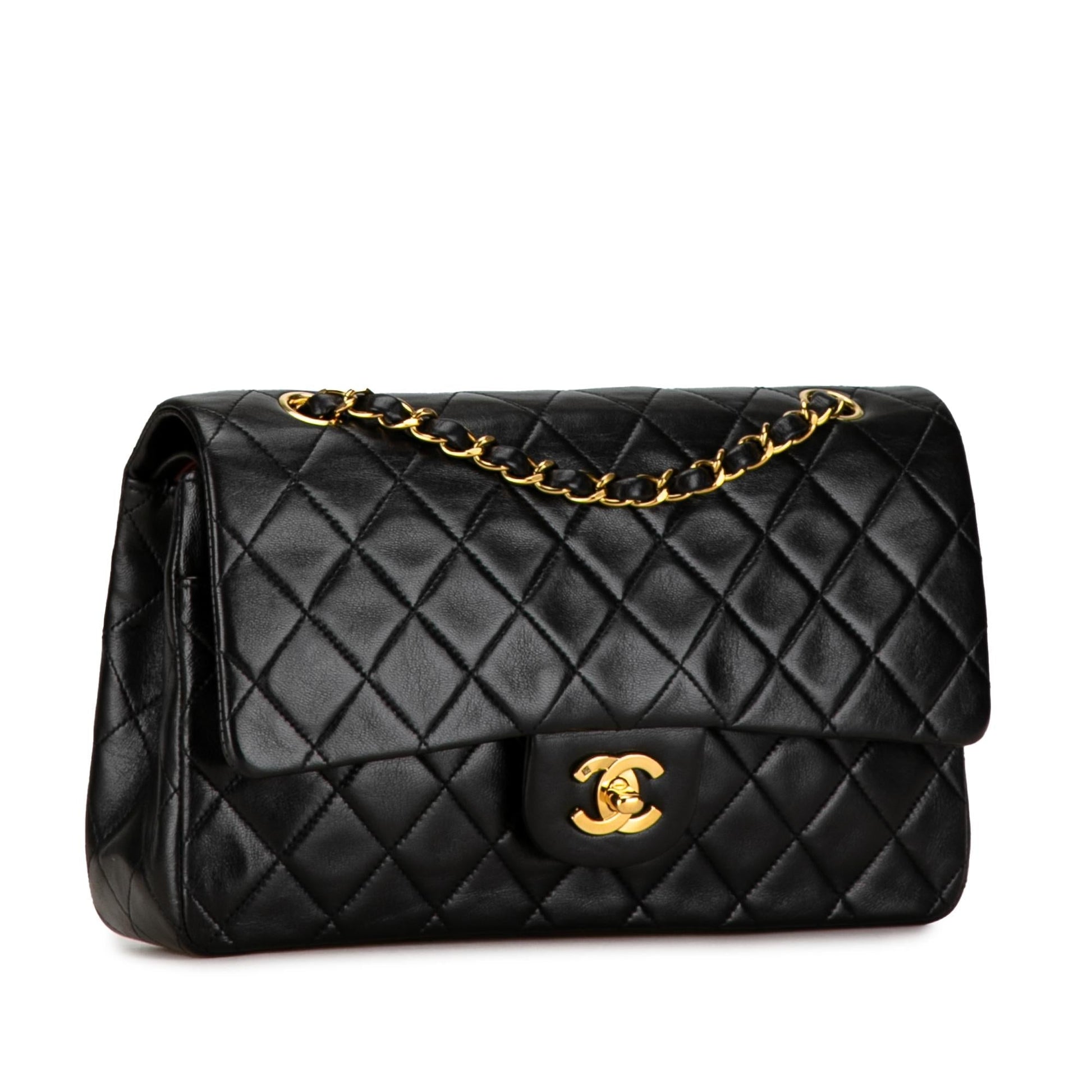Chanel Classic Lambskin Double Flap SHG-Jr79oK Handbag