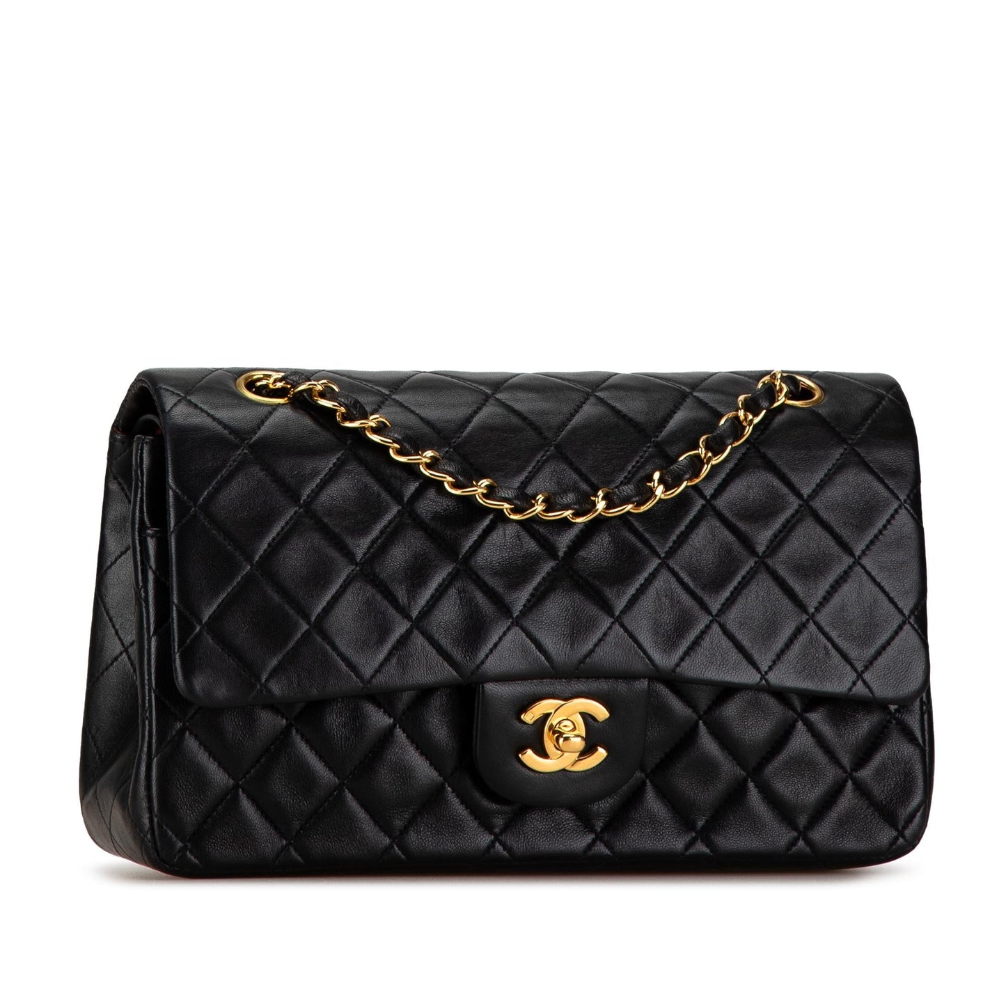 Chanel Classic Lambskin Double Flap SHG-GpukLW Handbag