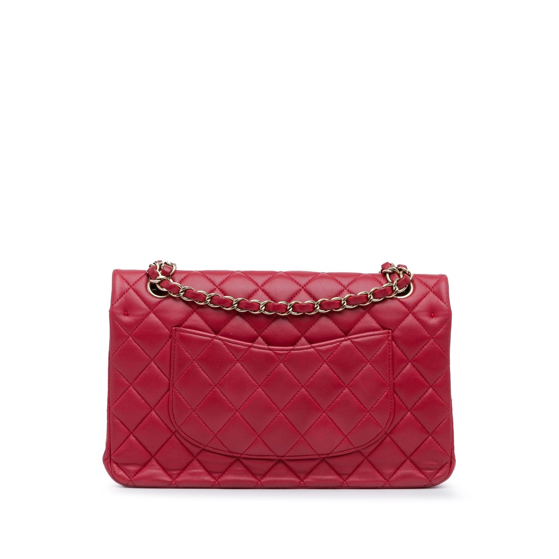 Chanel Classic Lambskin Double Flap SHG-oRuT74 Handbag