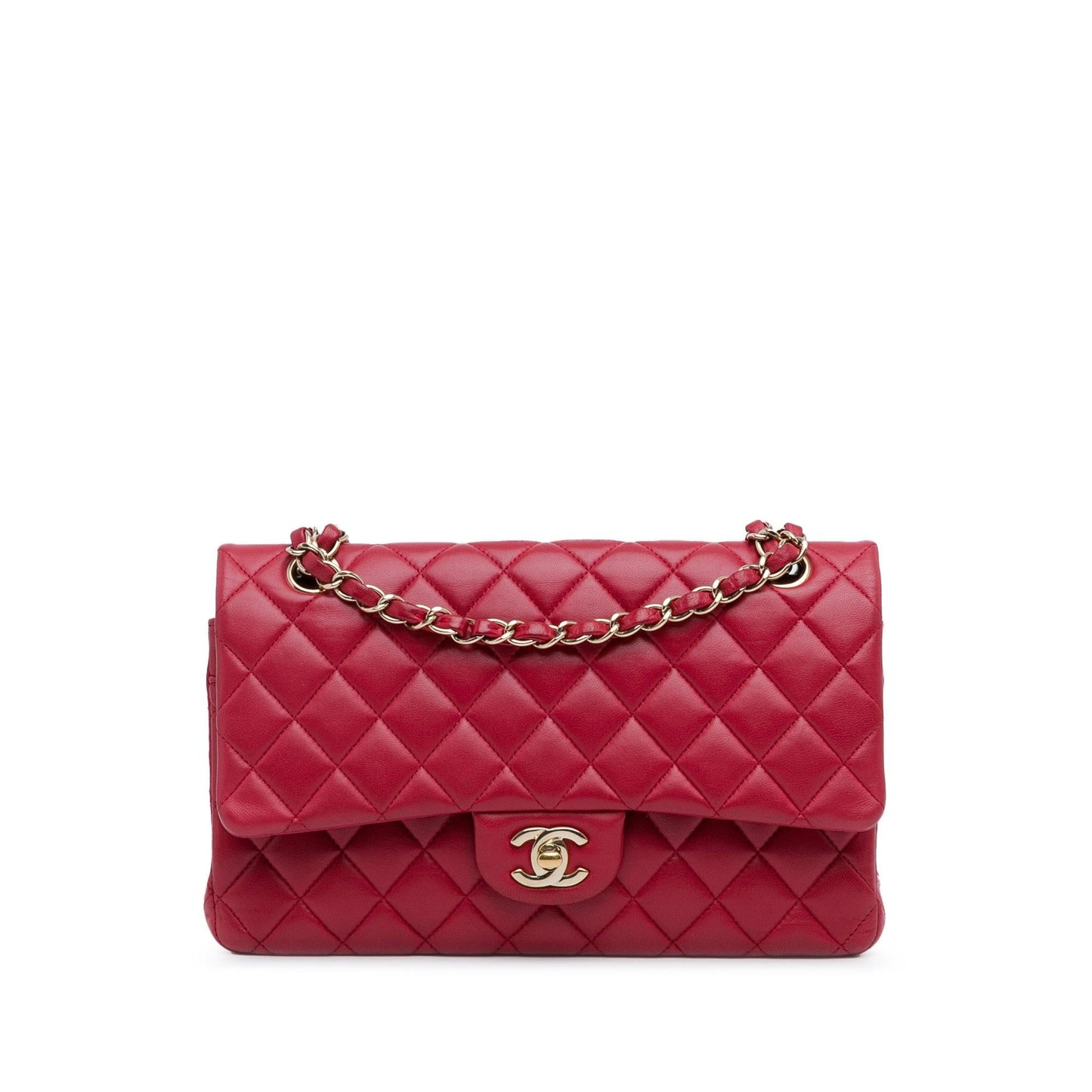 Chanel Classic Lambskin Double Flap SHG-oRuT74 Handbag