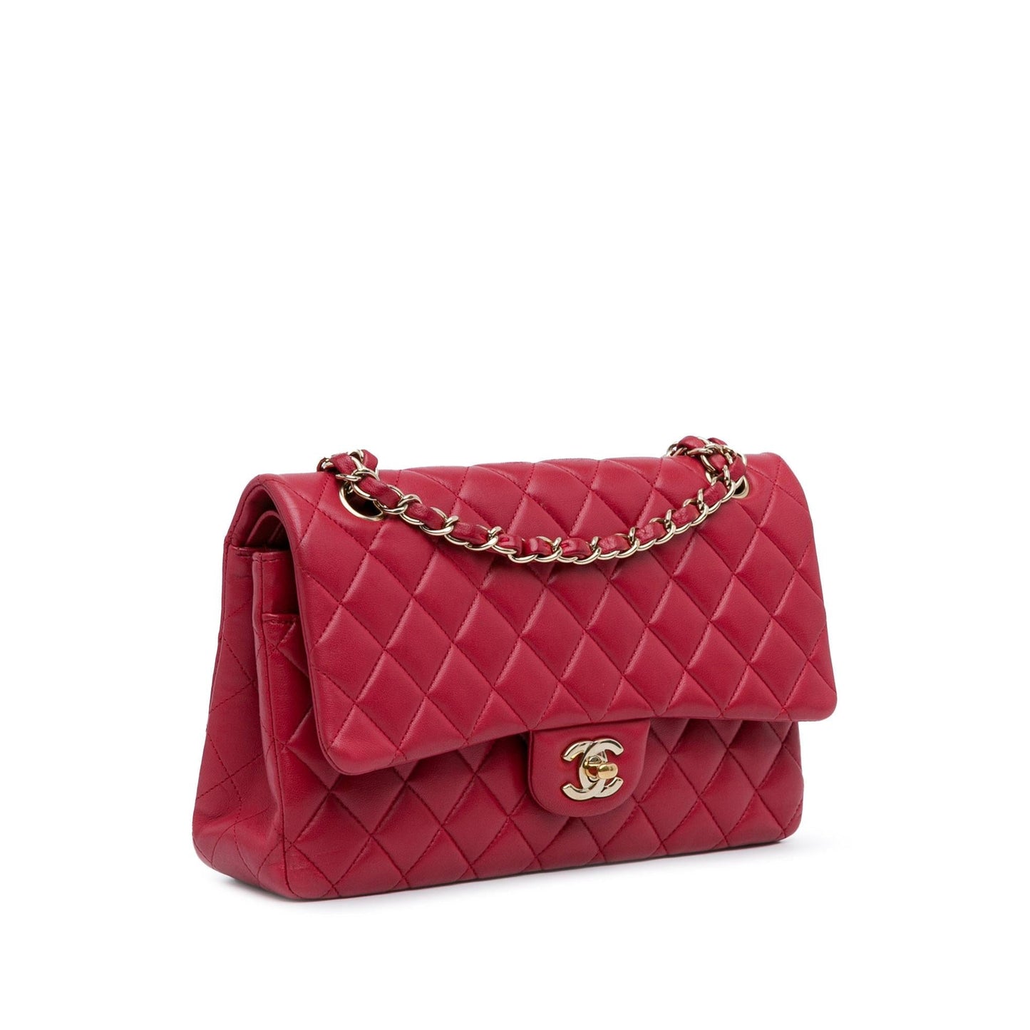 Chanel Classic Lambskin Double Flap SHG-oRuT74 Handbag