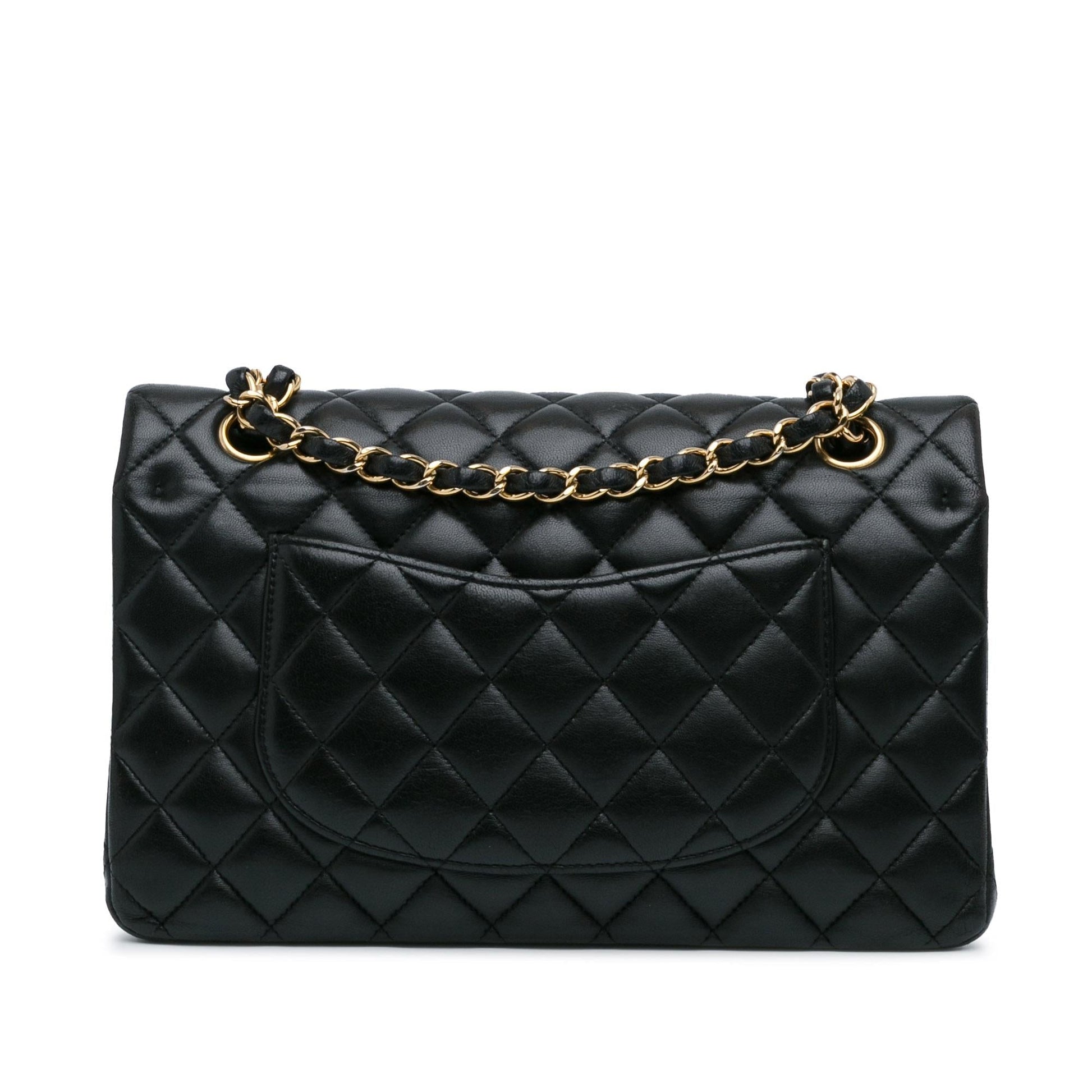 Chanel Classic Lambskin Double Flap SHG-ABhfkF Handbag