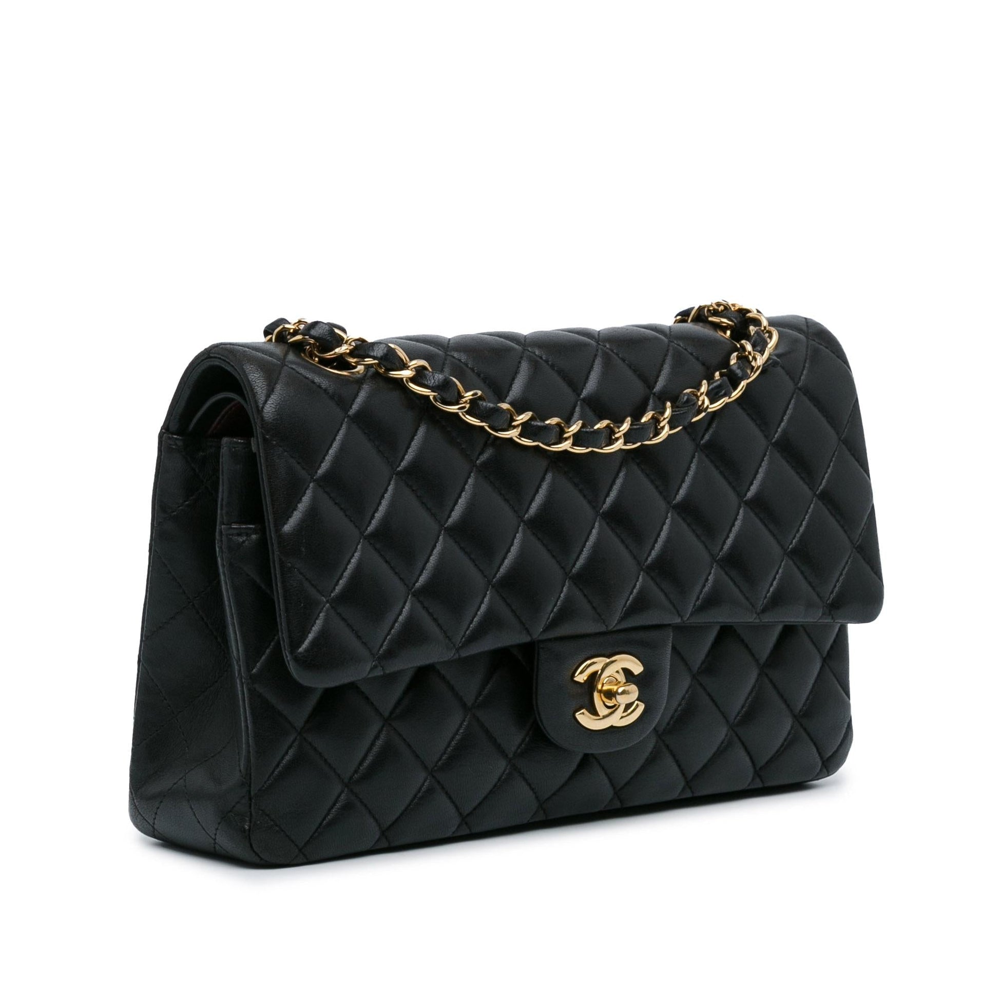 Chanel Classic Lambskin Double Flap SHG-ABhfkF Handbag