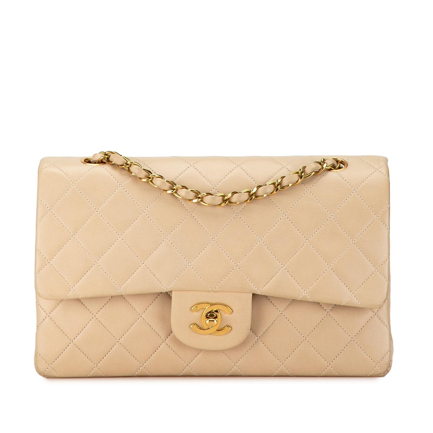 Chanel Classic Lambskin Double Flap SHG-65y48i Handbag