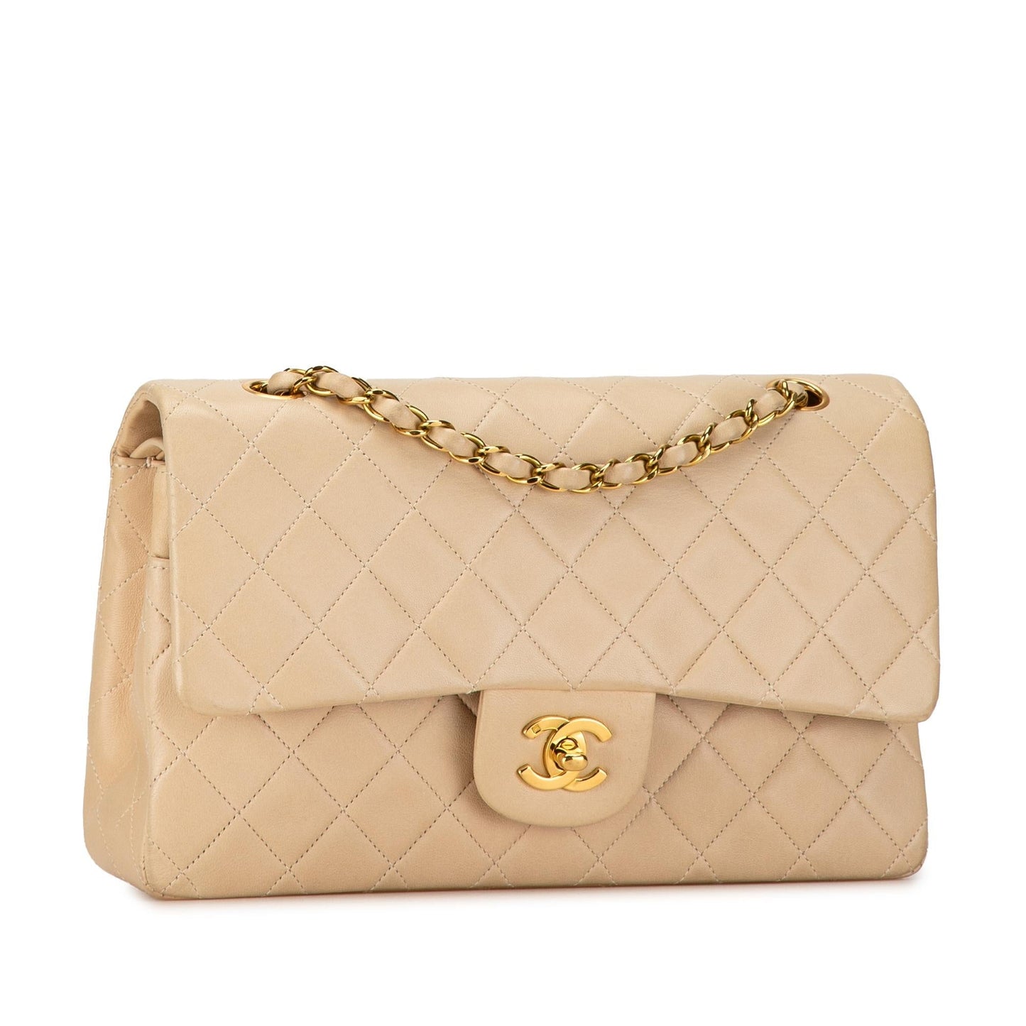 Chanel Classic Lambskin Double Flap SHG-65y48i Handbag
