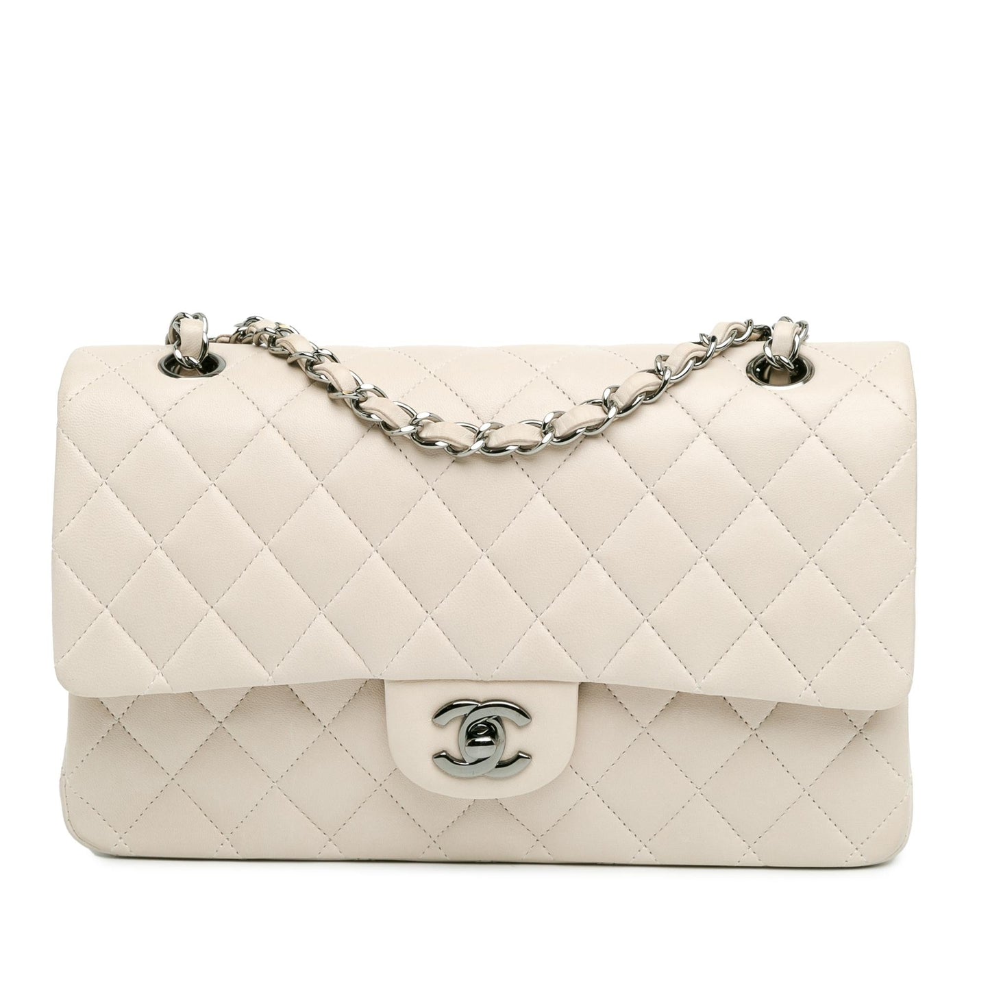 Chanel Classic Lambskin Double Flap SHG-ouJySv Handbag