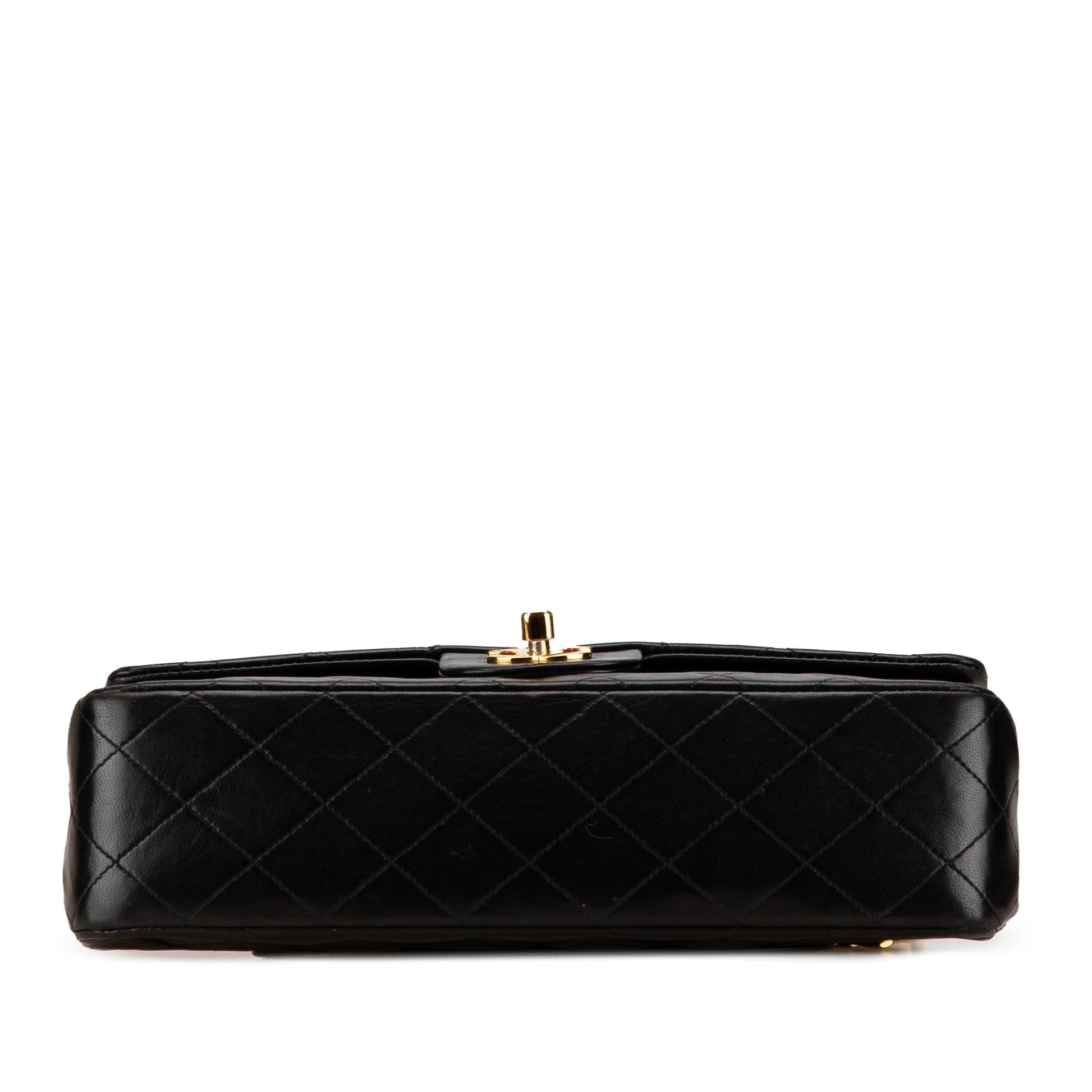 Chanel Classic Lambskin Double Flap SHG-EItNre Handbag