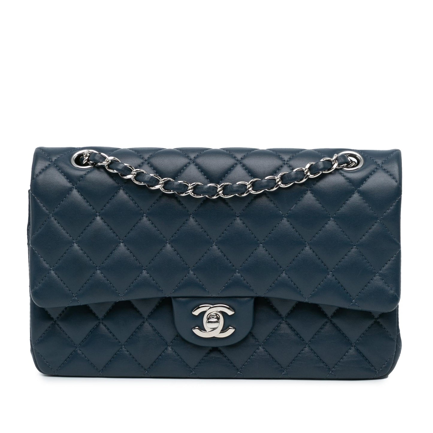 Chanel Classic Lambskin Double Flap SHG-35Xgum Handbag