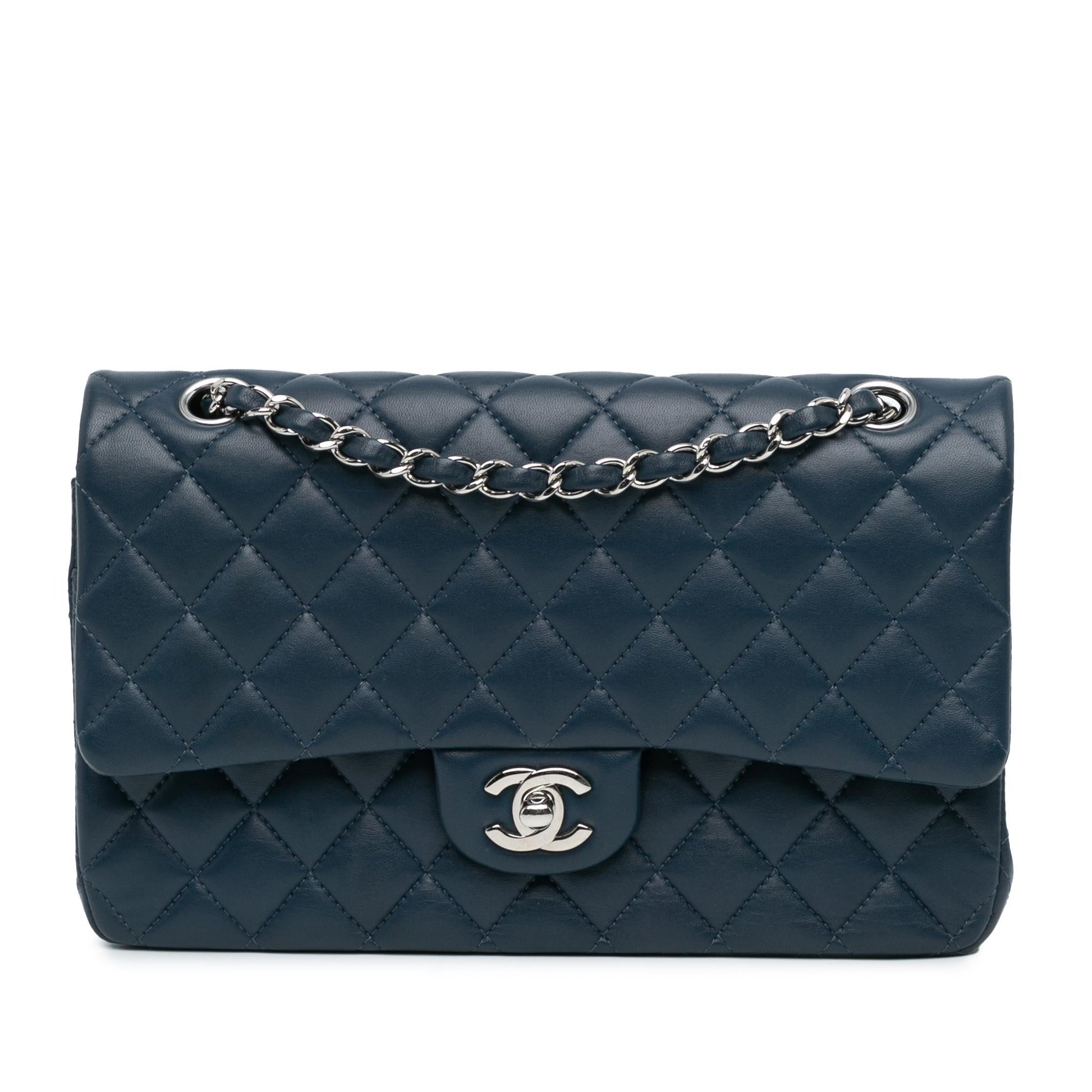 Chanel Classic Lambskin Double Flap SHG-35Xgum Handbag