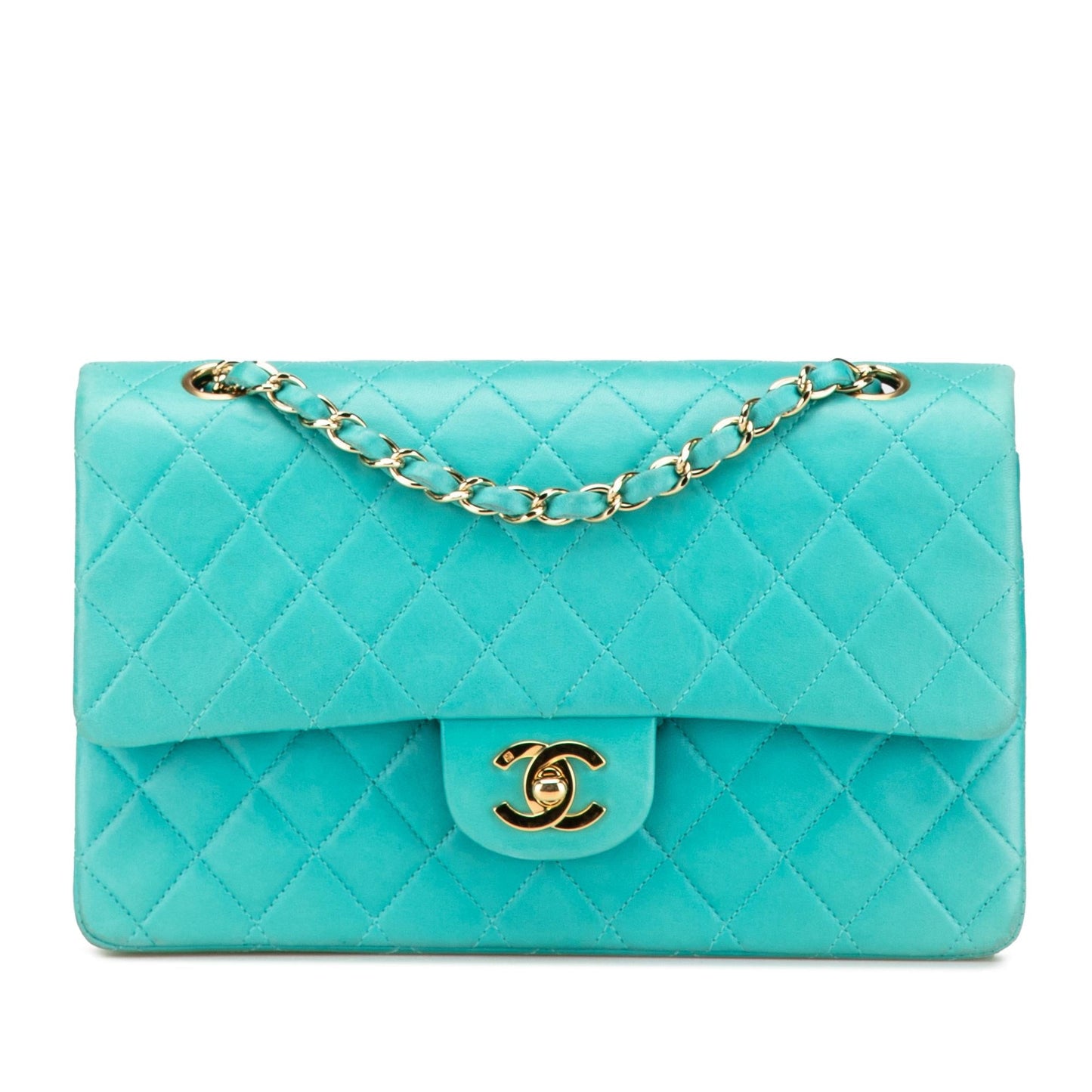 Chanel Classic Lambskin Double Flap Handbag