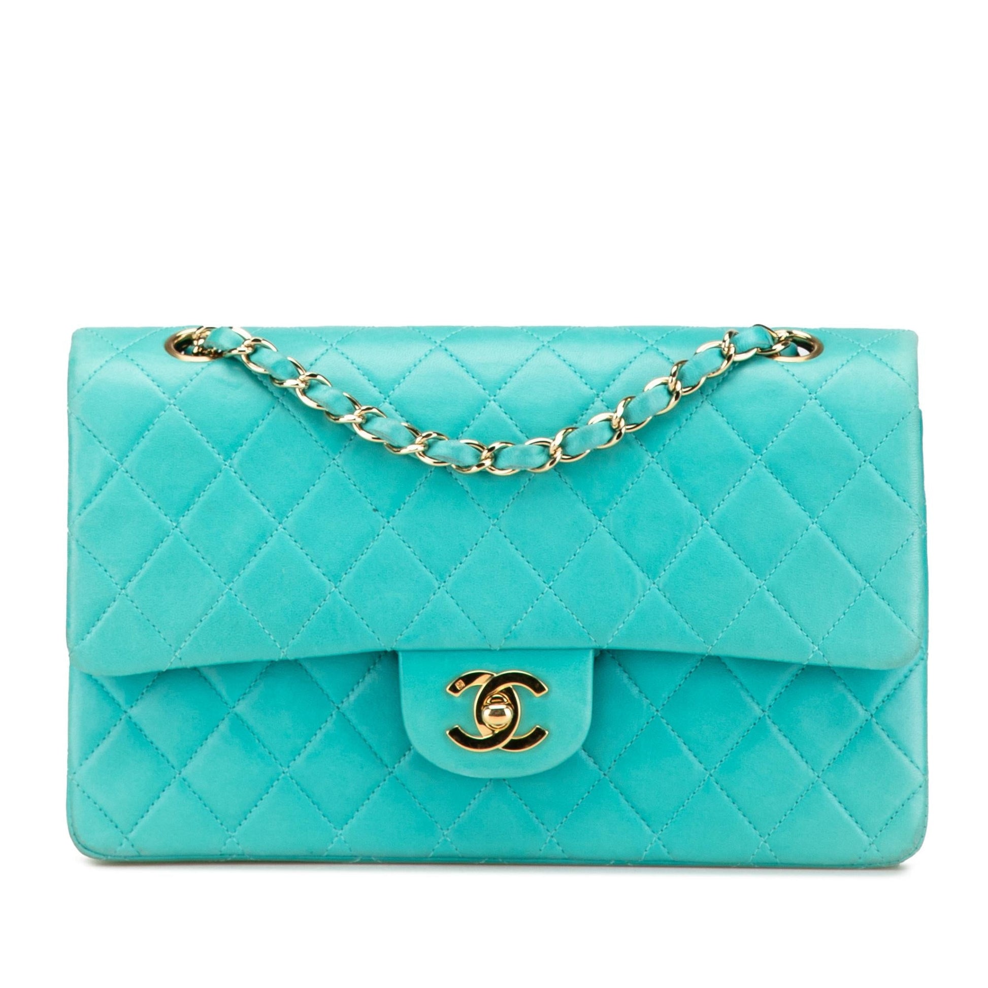 Chanel Classic Lambskin Double Flap Handbag