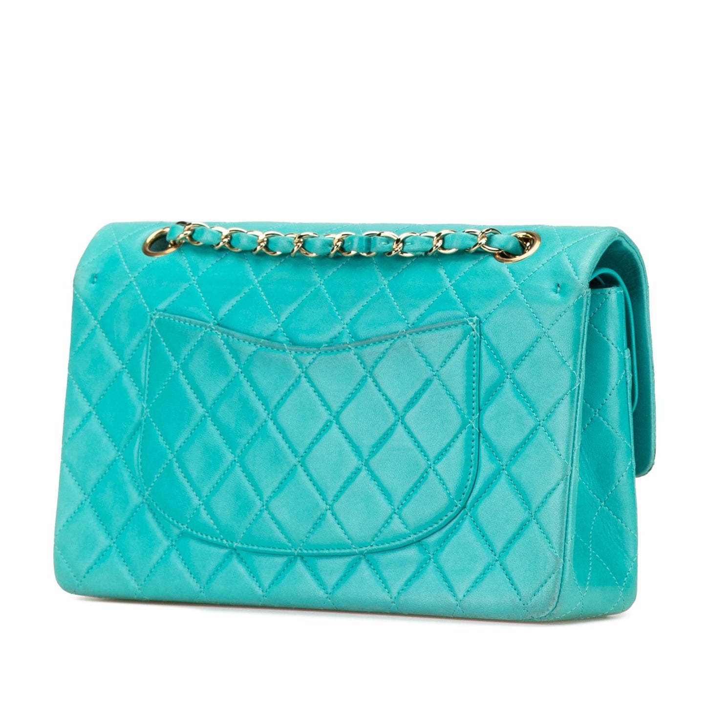 Chanel Classic Lambskin Double Flap Handbag
