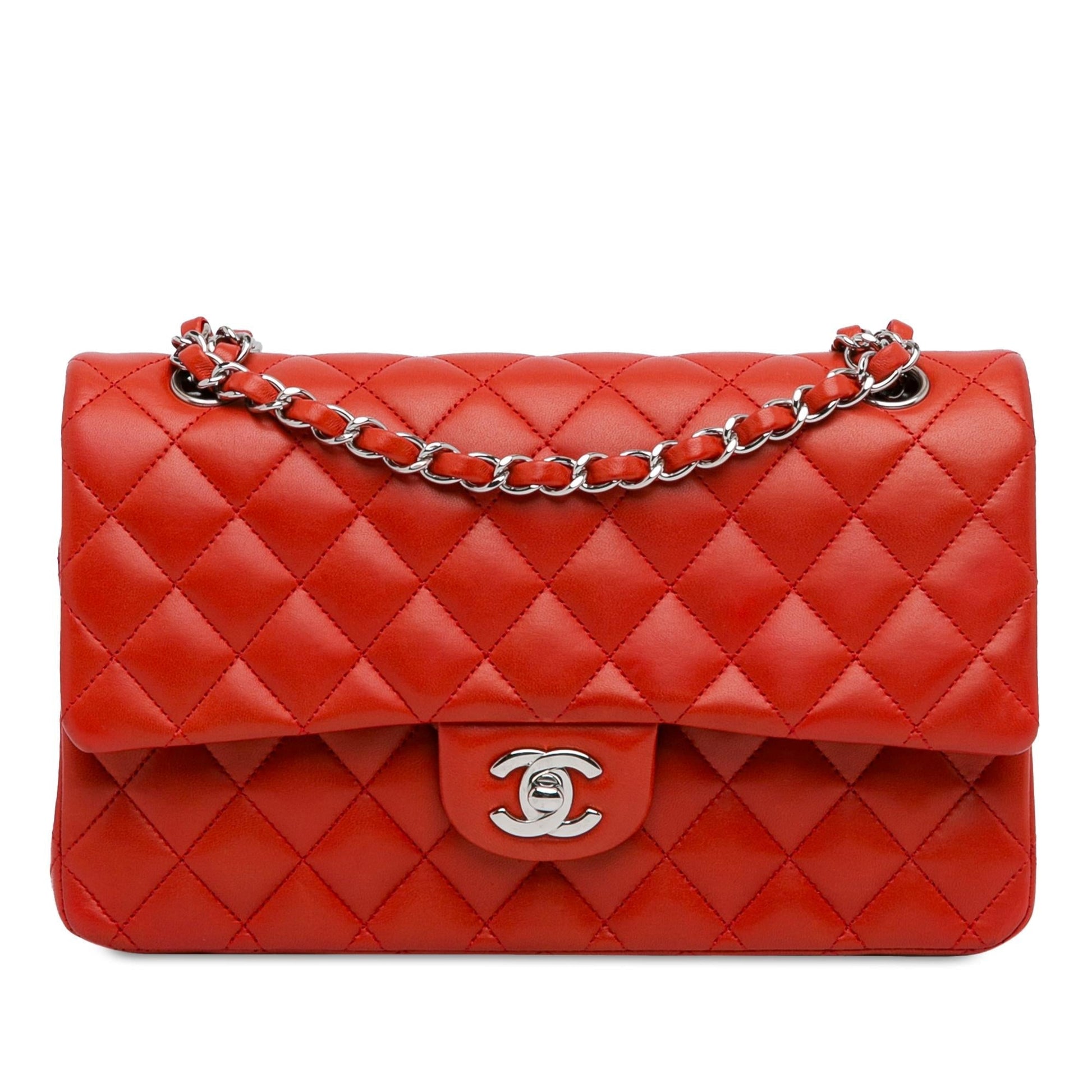 Chanel Classic Lambskin Double Flap SHG-hCviYB Handbag