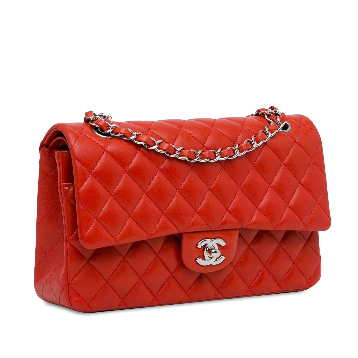 Chanel Classic Lambskin Double Flap SHG-hCviYB Handbag