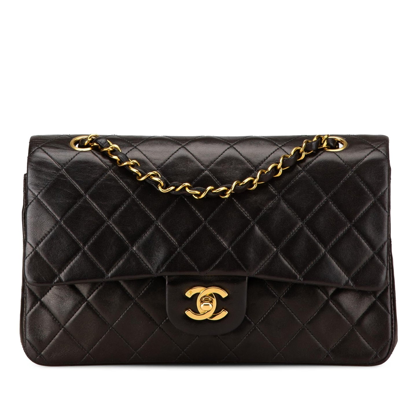 Chanel Classic Lambskin Double Flap Handbag Flap 1
