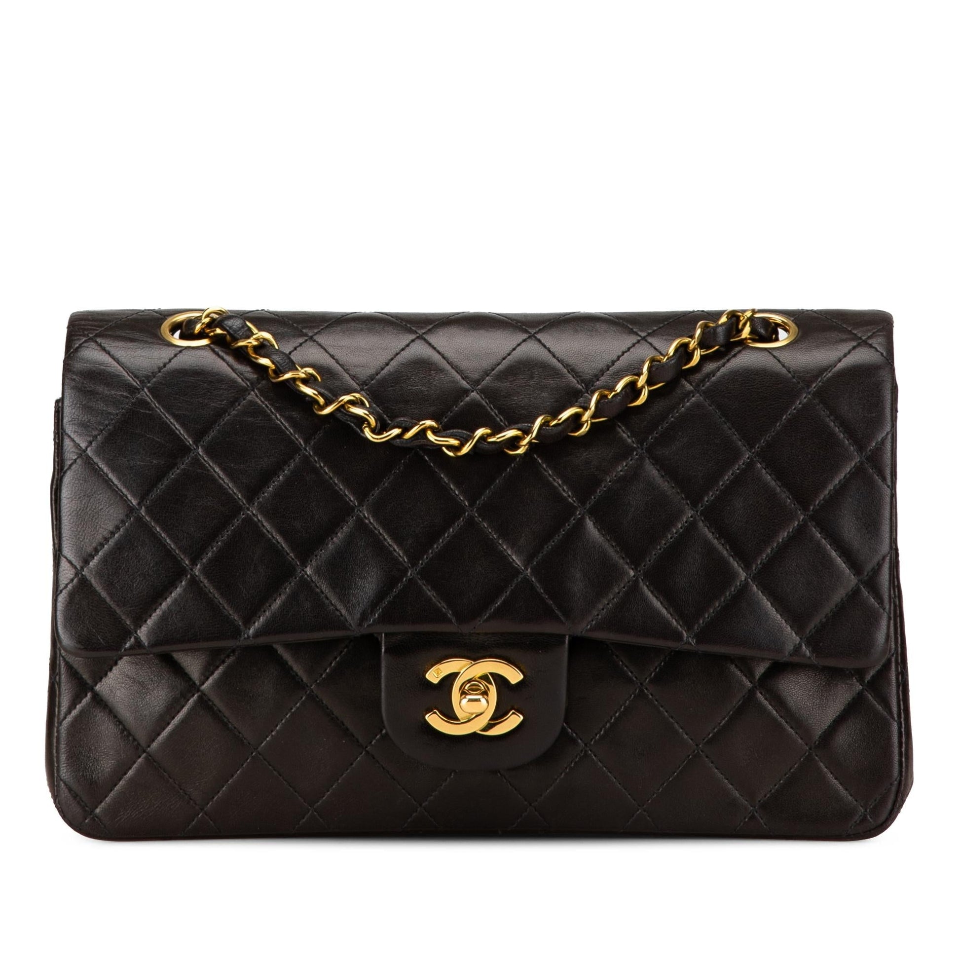 Chanel Classic Lambskin Double Flap Handbag Flap 1