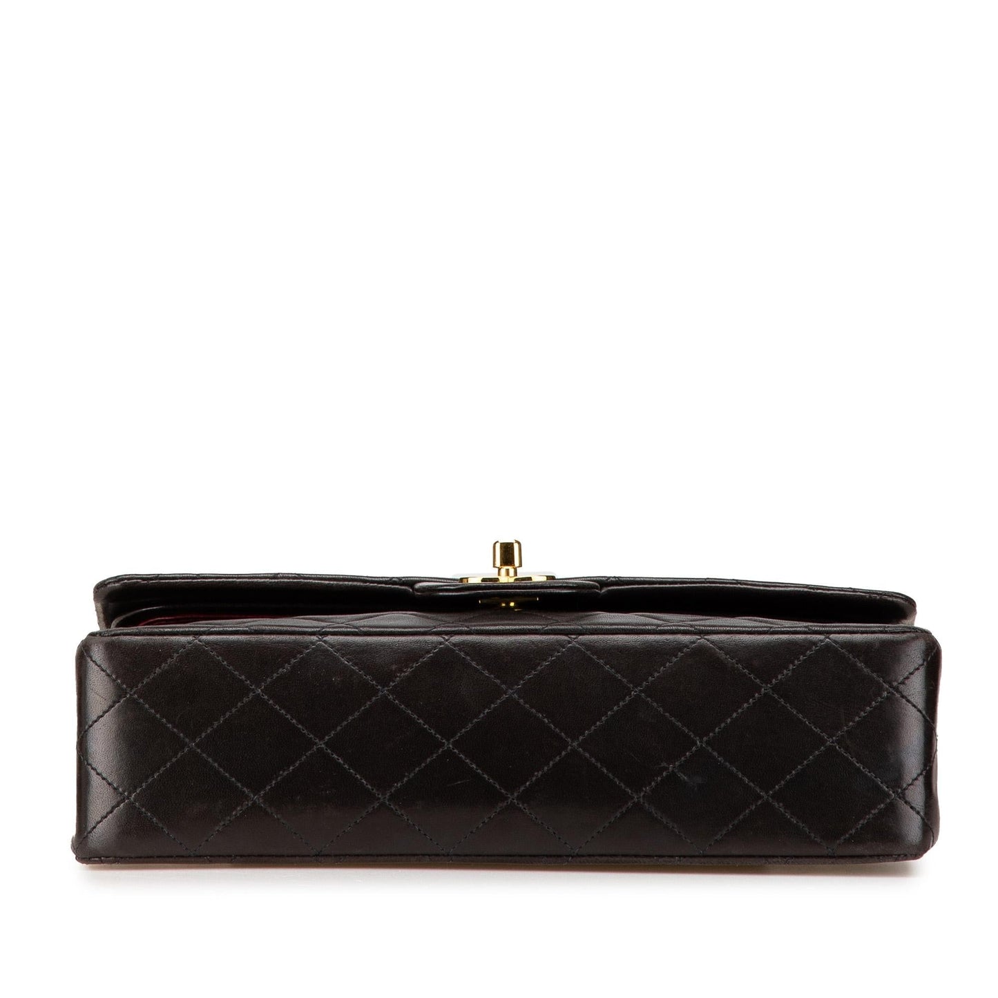 Chanel Classic Lambskin Double Flap Handbag Flap 2