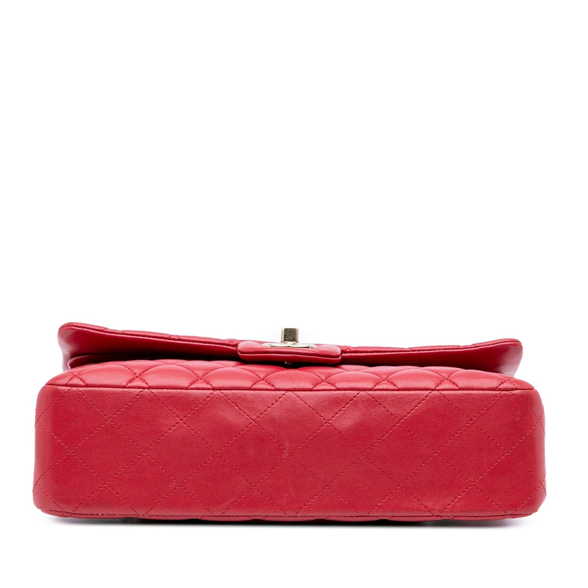 Chanel Classic Lambskin Double Flap Handbag Flap 13