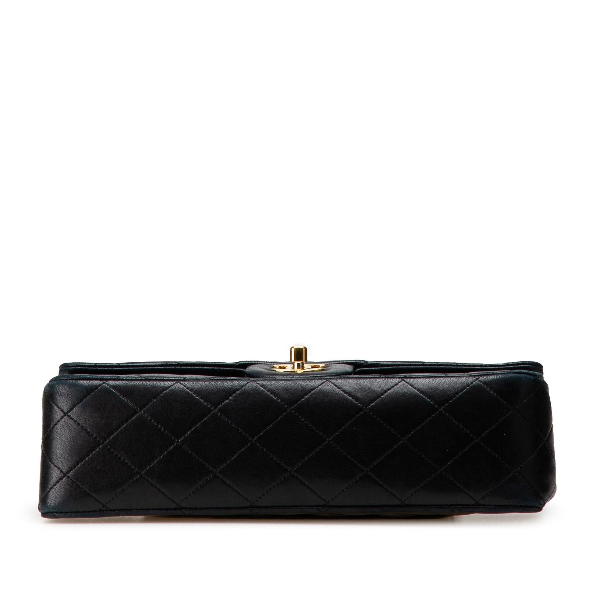 Chanel Classic Lambskin Double Flap Handbag Flap 16