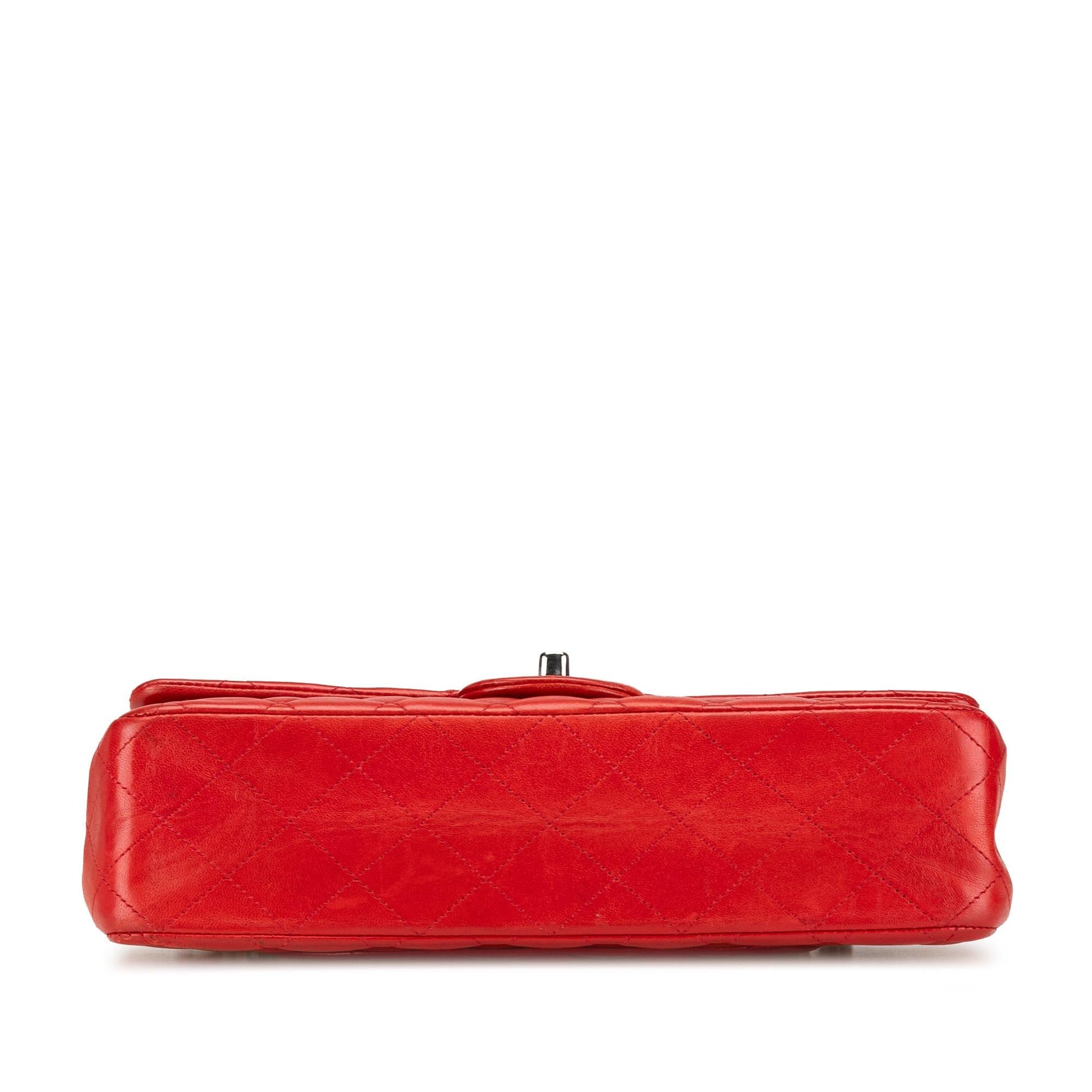 Chanel Classic Lambskin Double Flap Handbag Flap 26