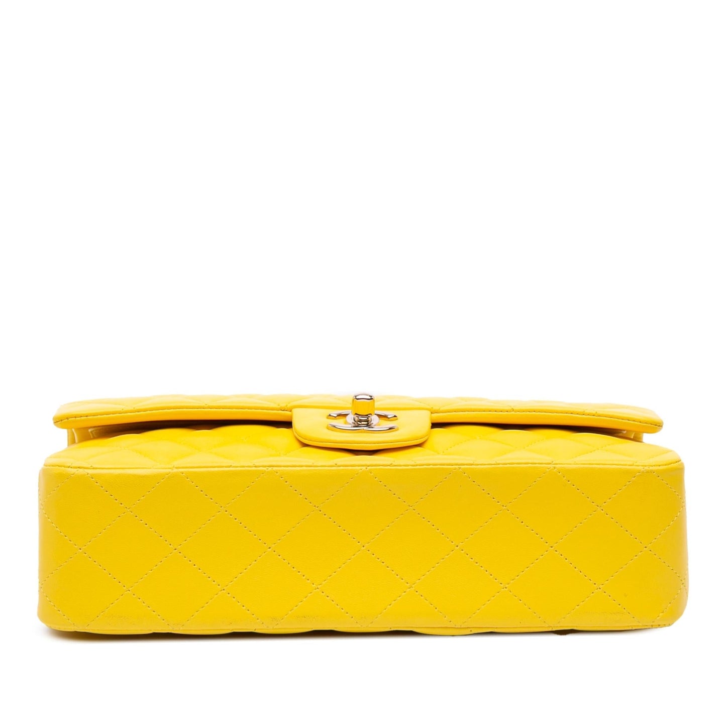 Chanel Classic Lambskin Double Flap Handbag Flap 25