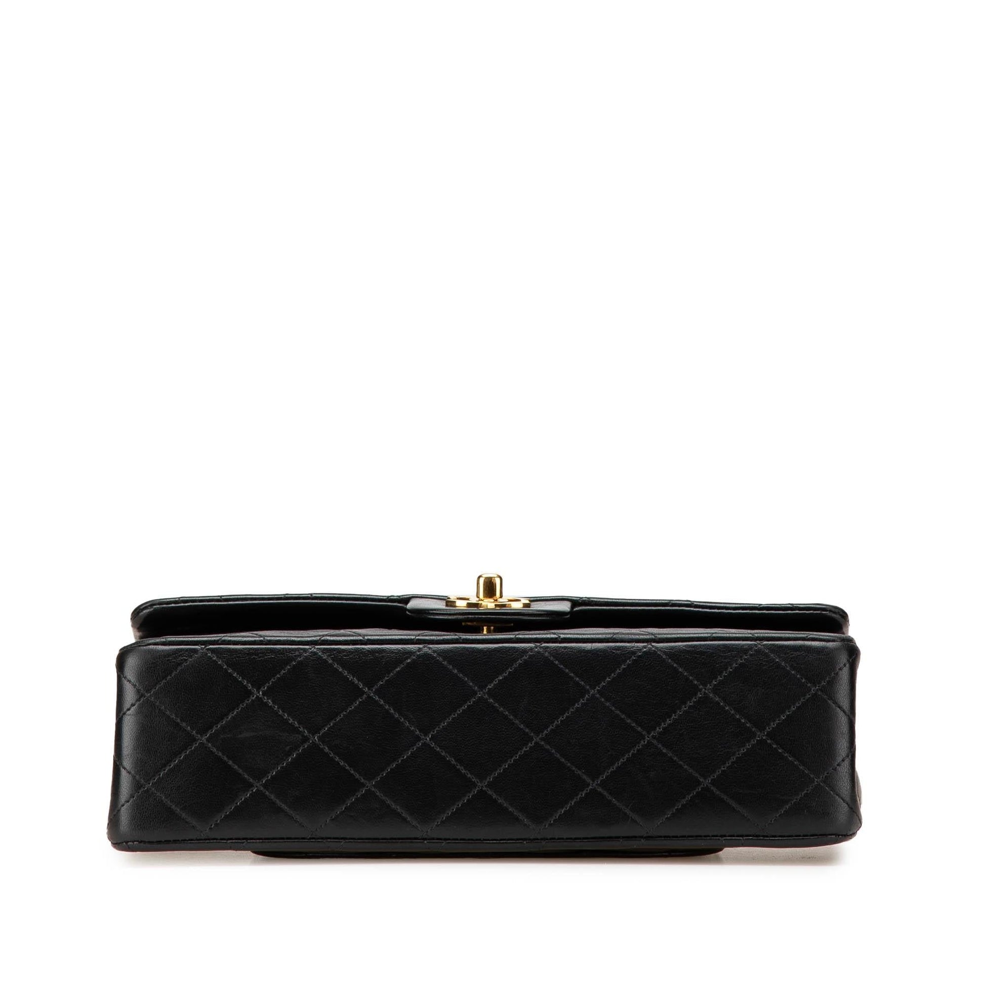 Chanel Classic Lambskin Double Flap Handbag Flap 48