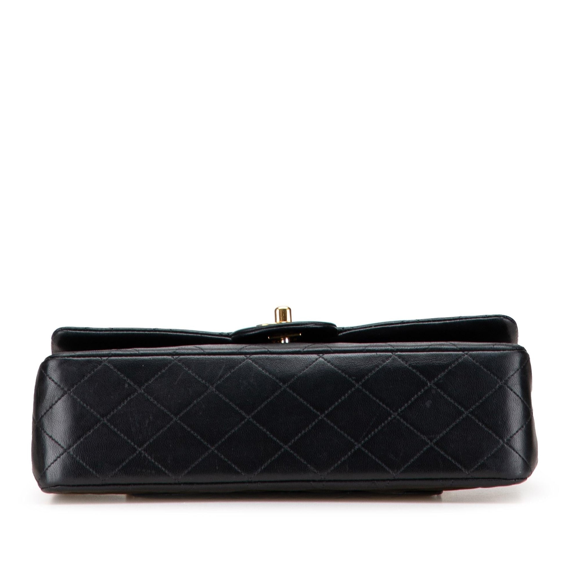 Chanel Classic Lambskin Double Flap Handbag Flap 51