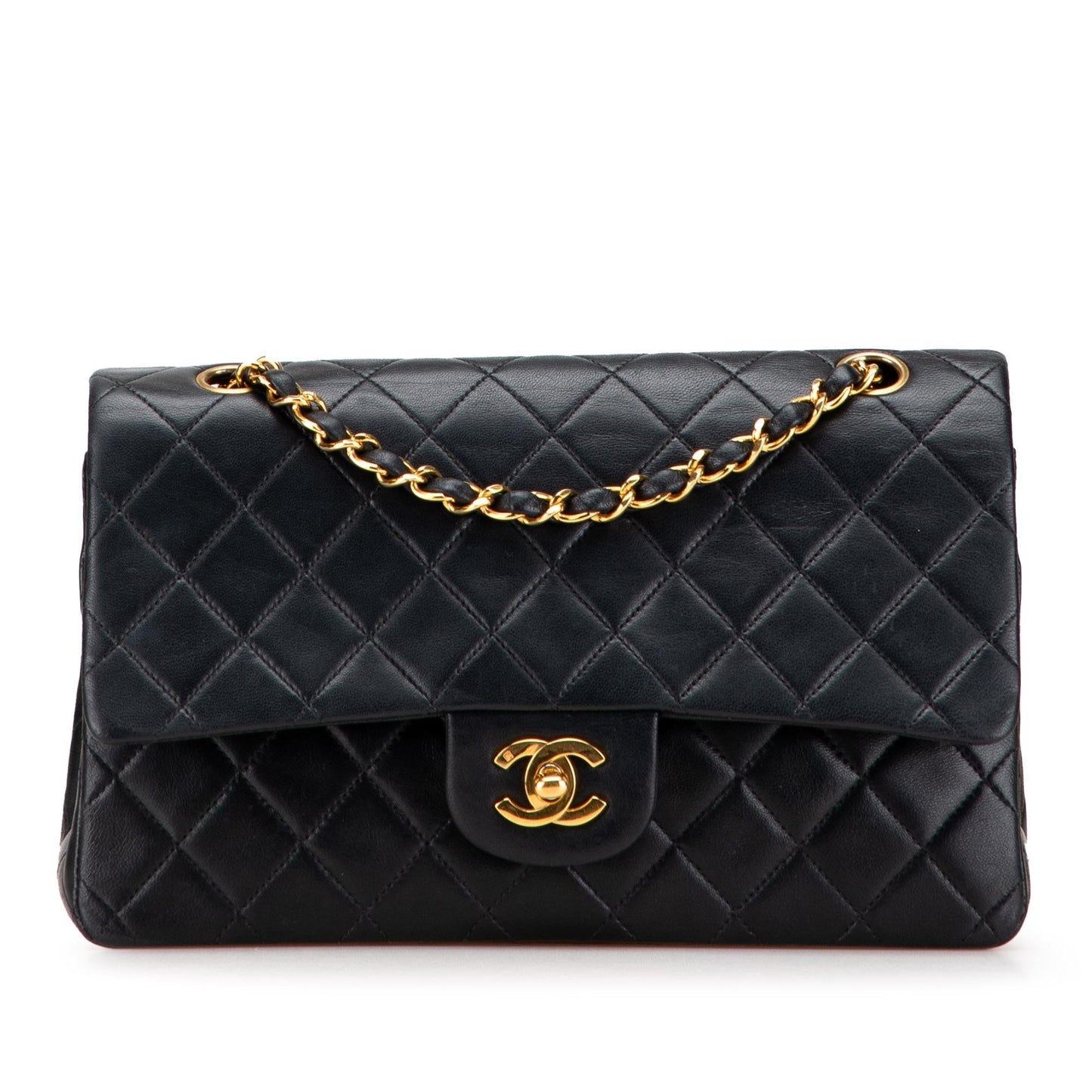 Chanel Classic Lambskin Double Flap Handbag Flap 51
