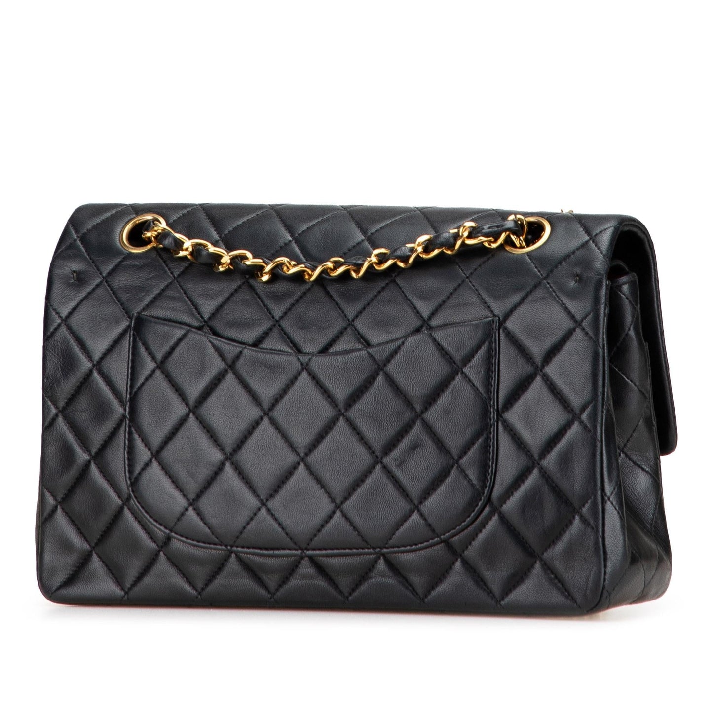 Chanel Classic Lambskin Double Flap Handbag Flap 51