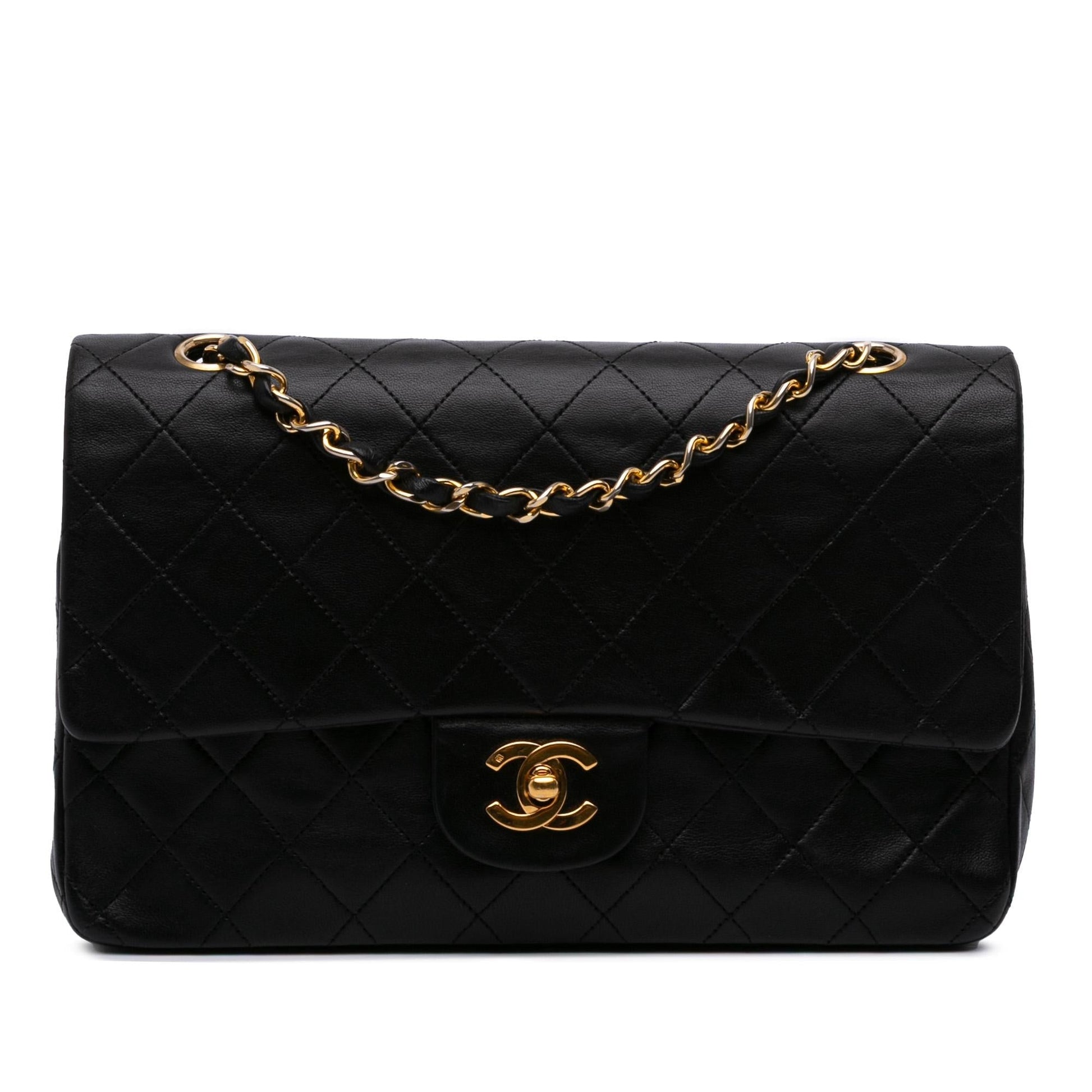 Chanel Classic Lambskin Double Flap Handbag Flap 64