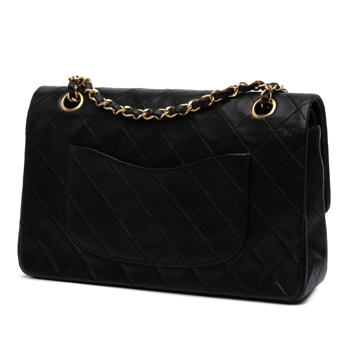 Chanel Classic Lambskin Double Flap Handbag Flap 64